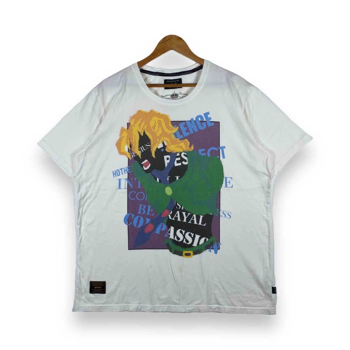 Limited Glamb JoJo's Bizarre Adventure Dio Brando Anime Tee