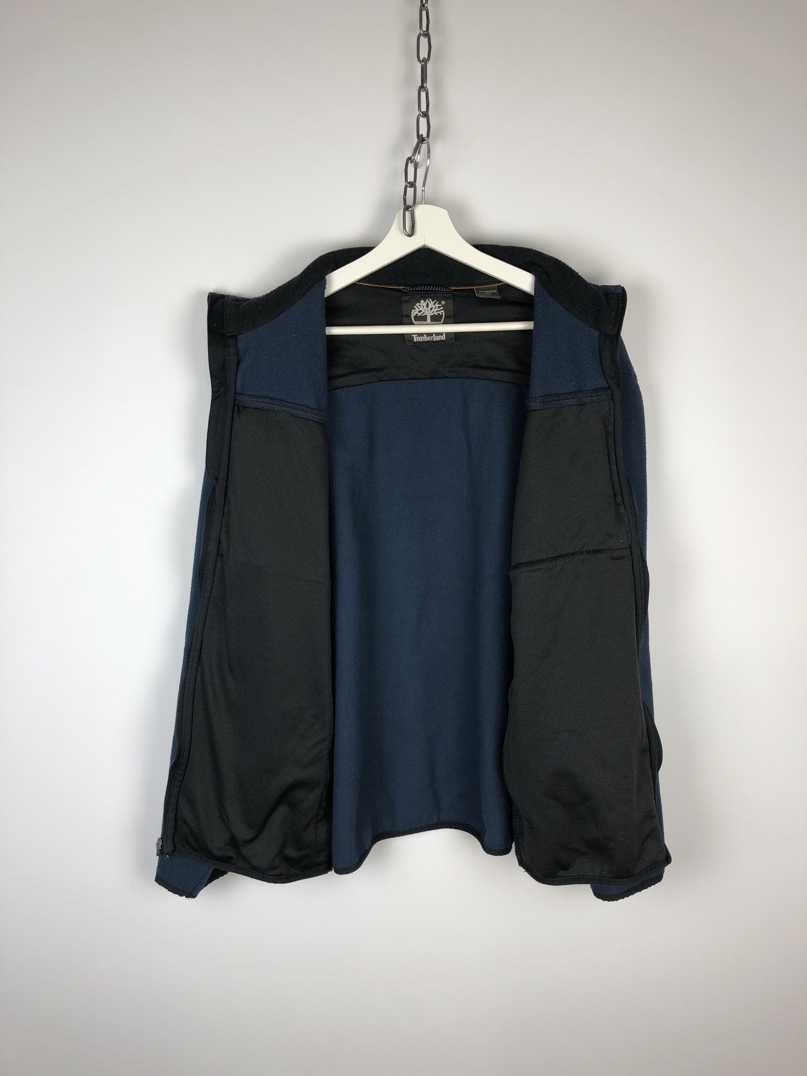Timberland TIMBERLAND FLEECE JACKET ZIP PULLOVER NAVY SIZE XL Size US XL / EU 56 / 4 - 9 Thumbnail