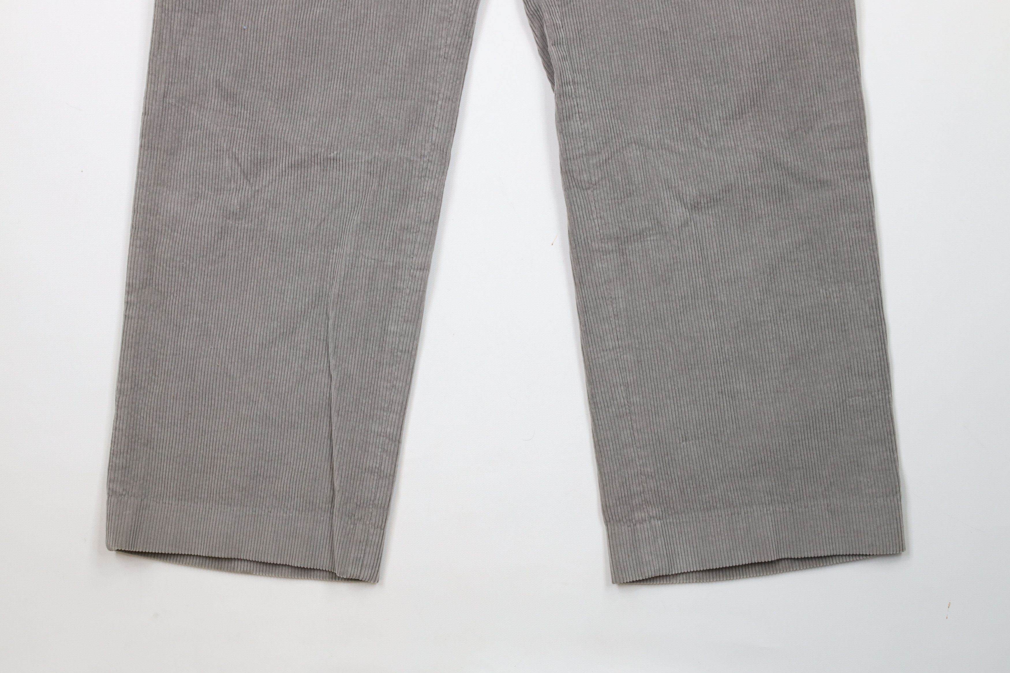 Vintage Vintage 70s Streetwear Wide Leg Corduroy Chino Pants USA Size US 32 / EU 48 - 4 Thumbnail