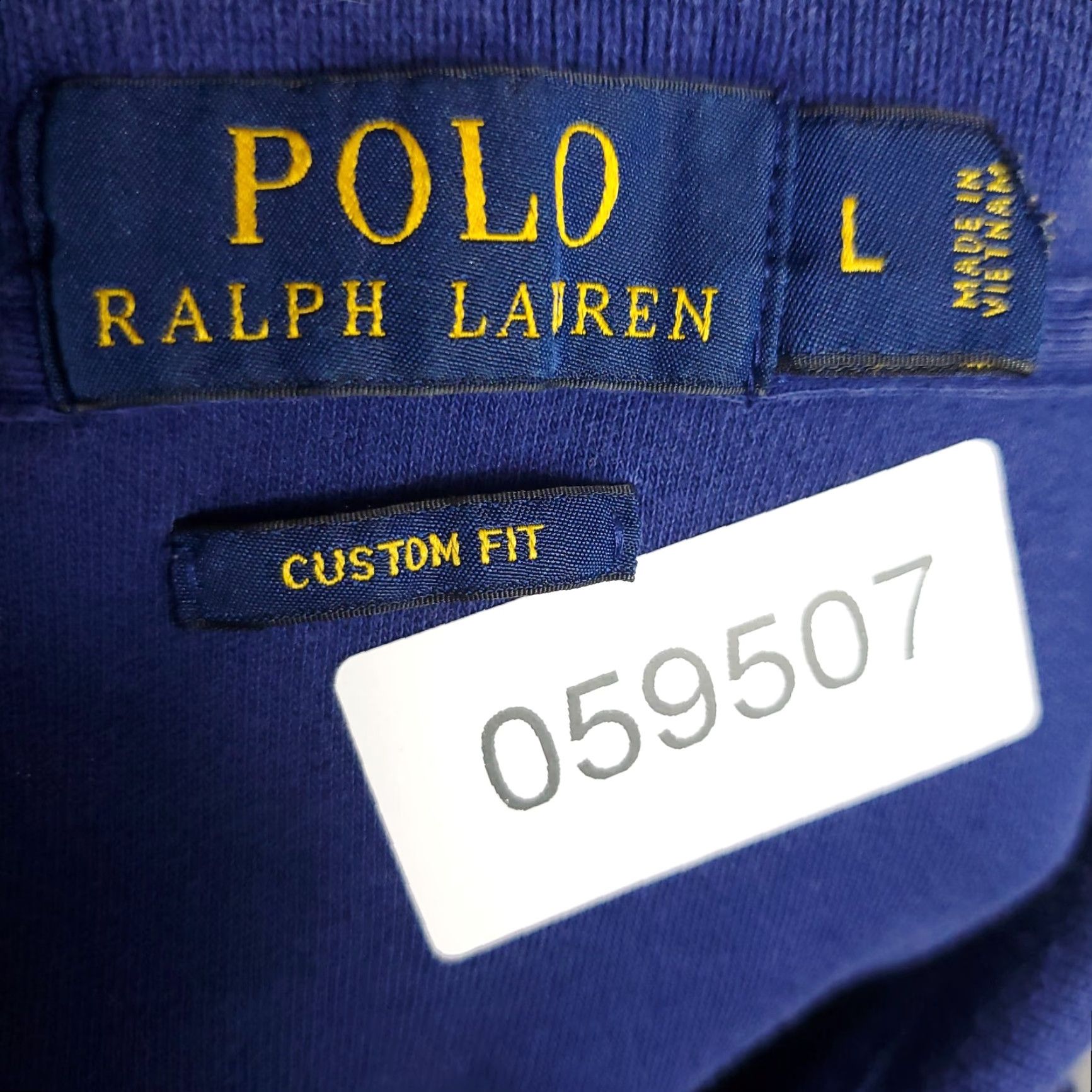 Ralph Lauren VINTAGE Ralph Lauren Polo Shirt Men Size Large Blue Casual Short Sleeve Cotton Size US L / EU 52-54 / 3 - 7 Thumbnail