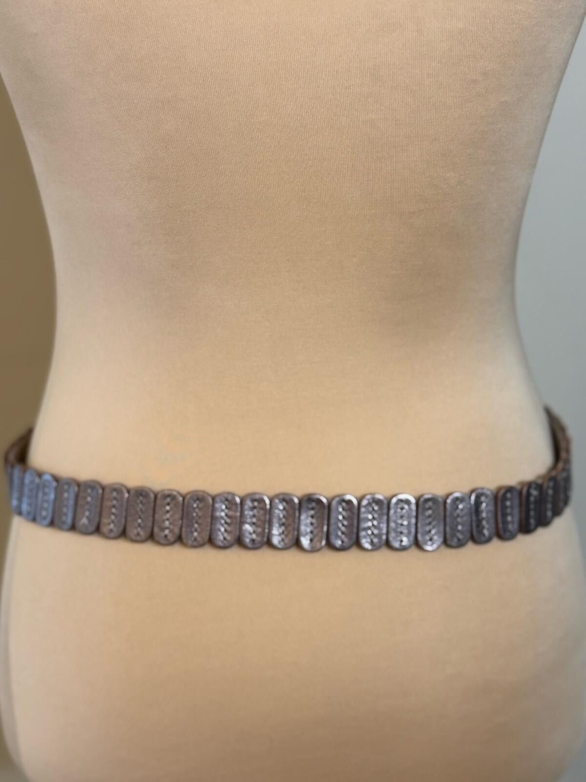 Other Copper tone soft stretch thin belt loop and hook closure Size ONE SIZE - 3 Thumbnail