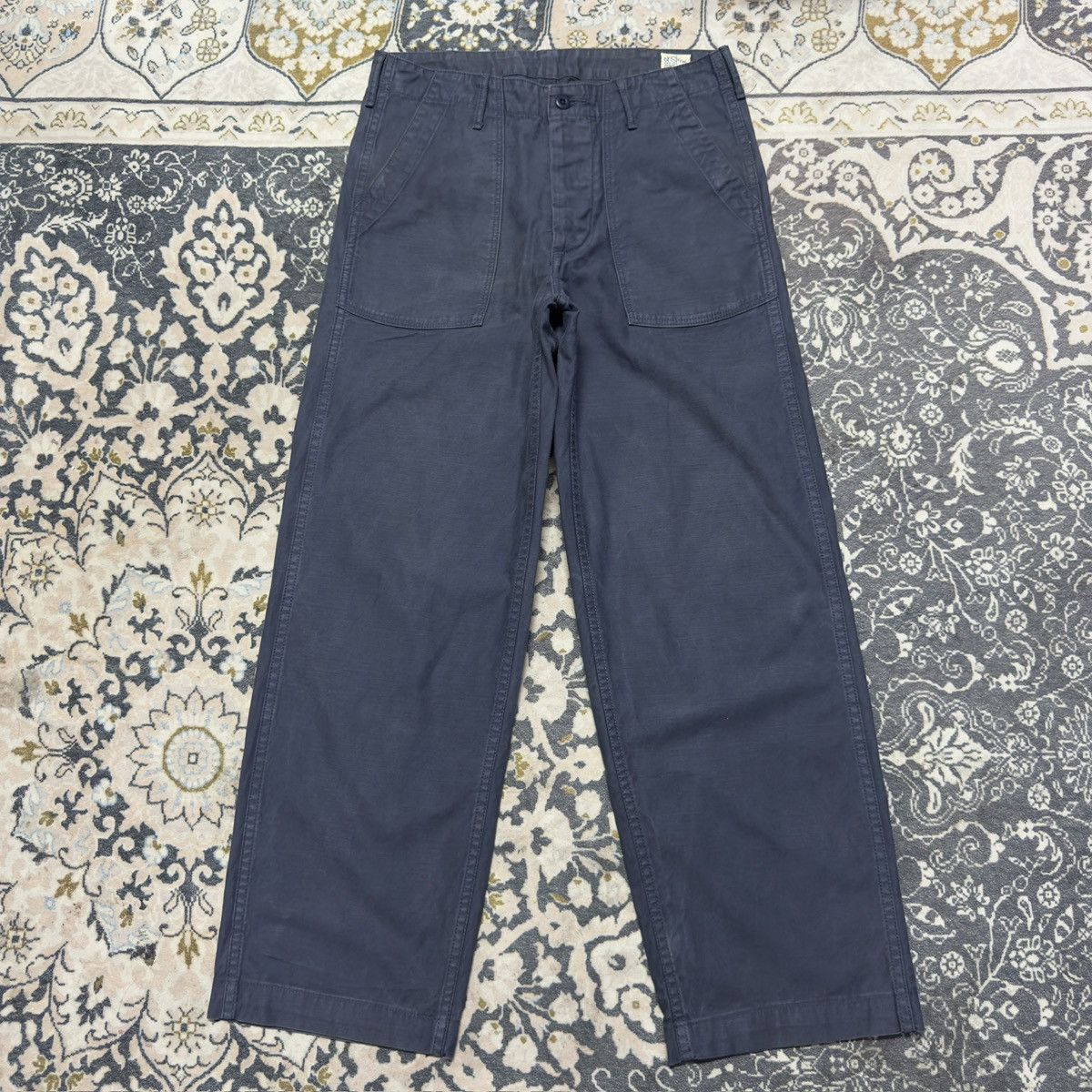 Orslow Orslow Military Fatigue Pants Buckle Size US 31 - 22 Thumbnail