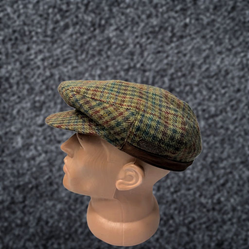 Vintage Wigens Flat cap Wool Green size 59 Size ONE SIZE - 1 Thumbnail