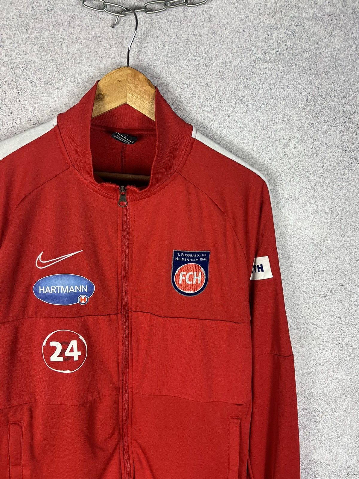 Nike Rare!Nike FC HEIDENHEIM Soceer Track Top Jacket Football Kit Size US L / EU 52-54 / 3 - 2 Thumbnail