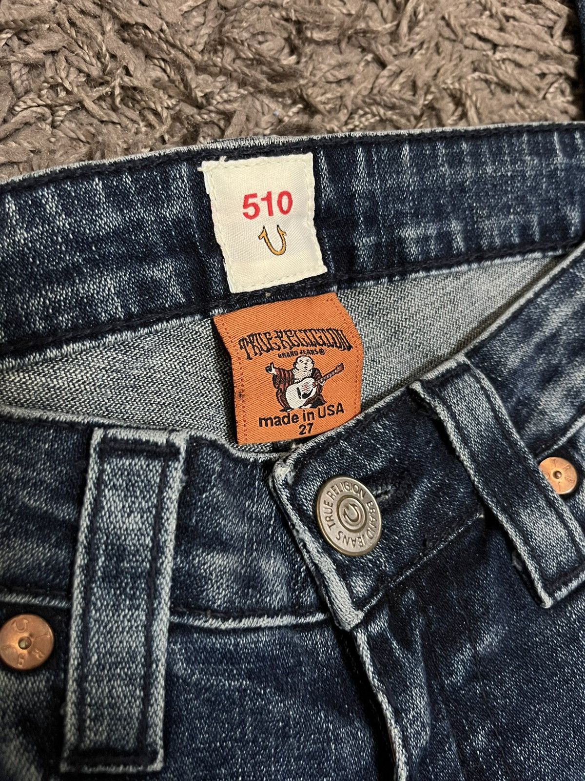 True Religion 1990s True religion bridget stone &tint flared #F2 Size 28" / US 6 / IT 42 - 7 Thumbnail