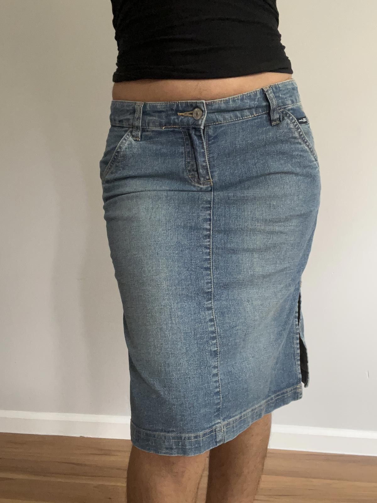 Other Women’s midi Jean skirt Size 32" / US 10 / IT 46 - 7 Thumbnail