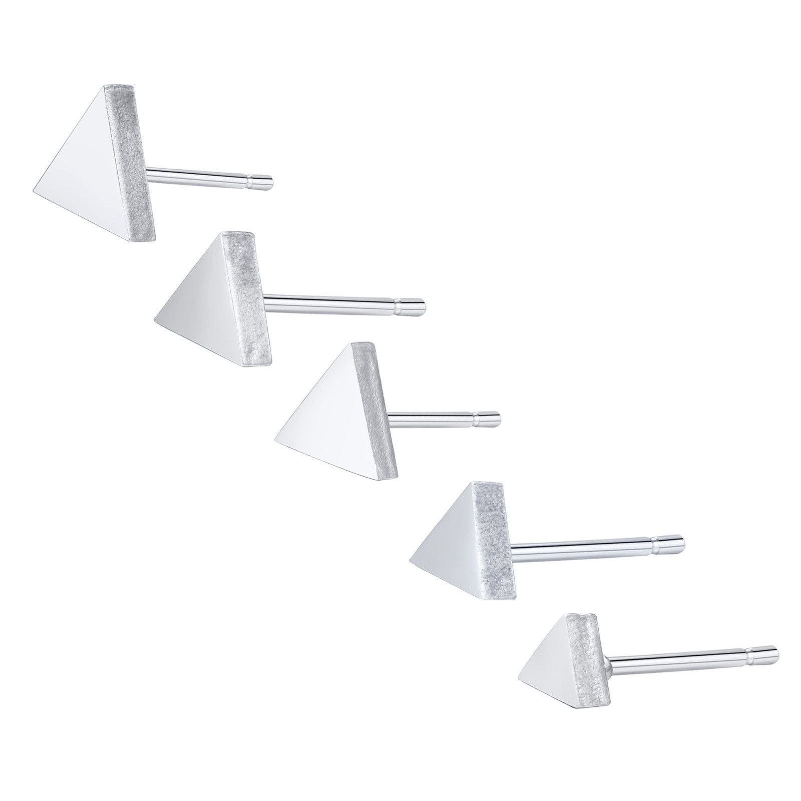 Jewelry Modern Earrings One Pairs Chrome Jewelry Size ONE SIZE - 5 Thumbnail