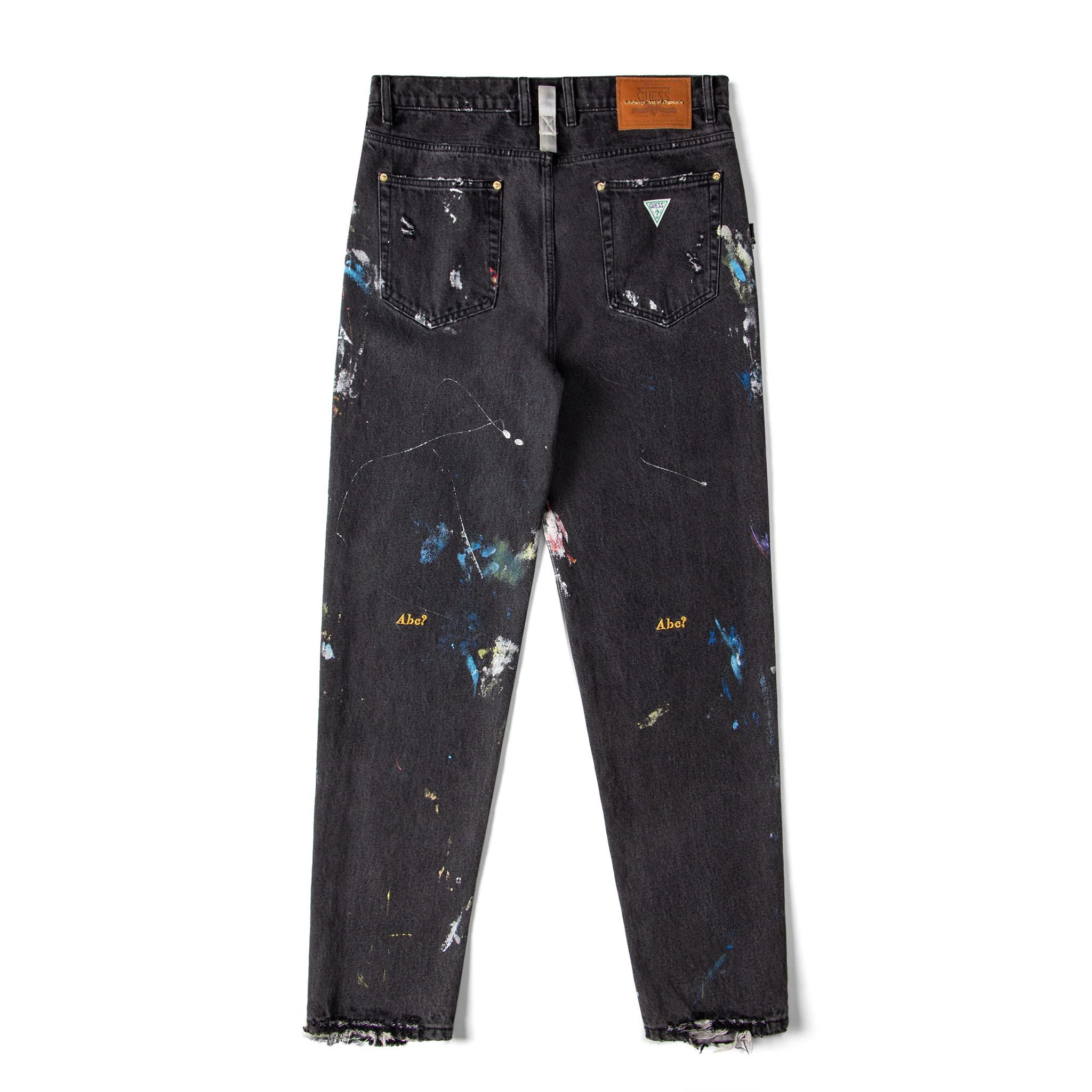 Advisory Board Crystals × Guess Abc. x Guess "Abc?" Painter's Denim pants Size US 34 / EU 50 - 2 Thumbnail