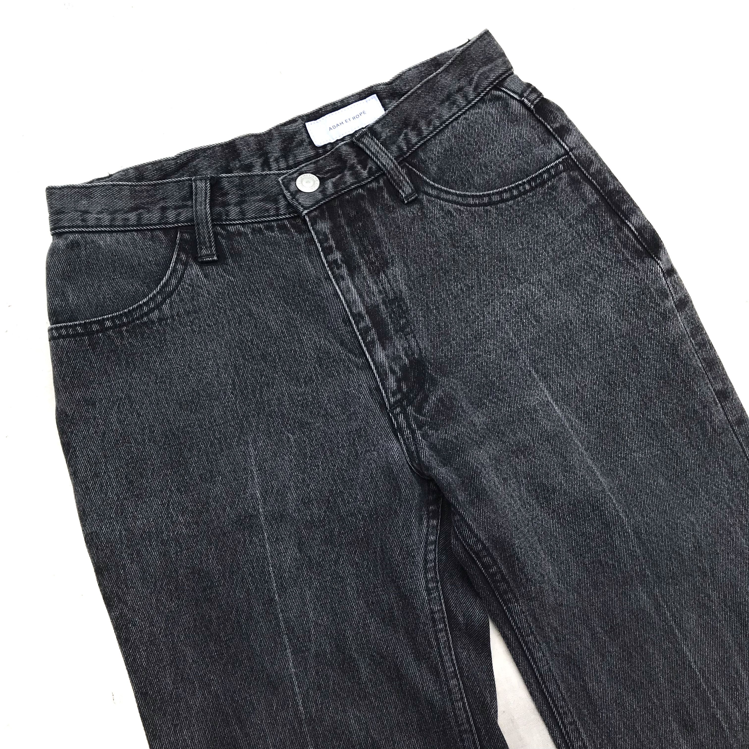 ADAM ET ROPE Adam Et Rope Straight Black Acid wash Jeans pants size 34 Size US 34 / EU 50 - 14 Thumbnail