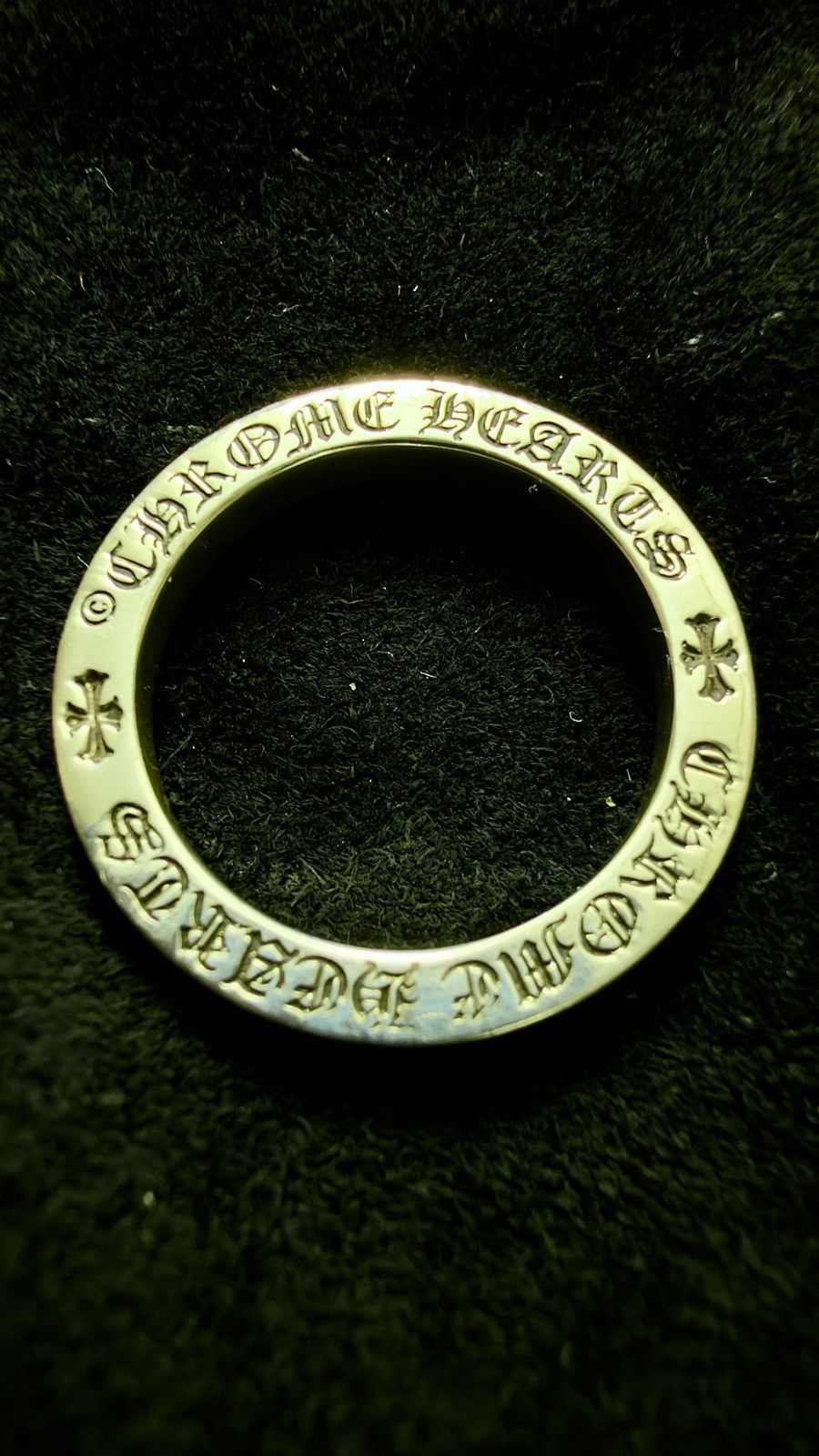 Chrome Hearts Chrome Hearts Las Vegas Spacer Ring - 7.5mm Size ONE SIZE - 2 Thumbnail