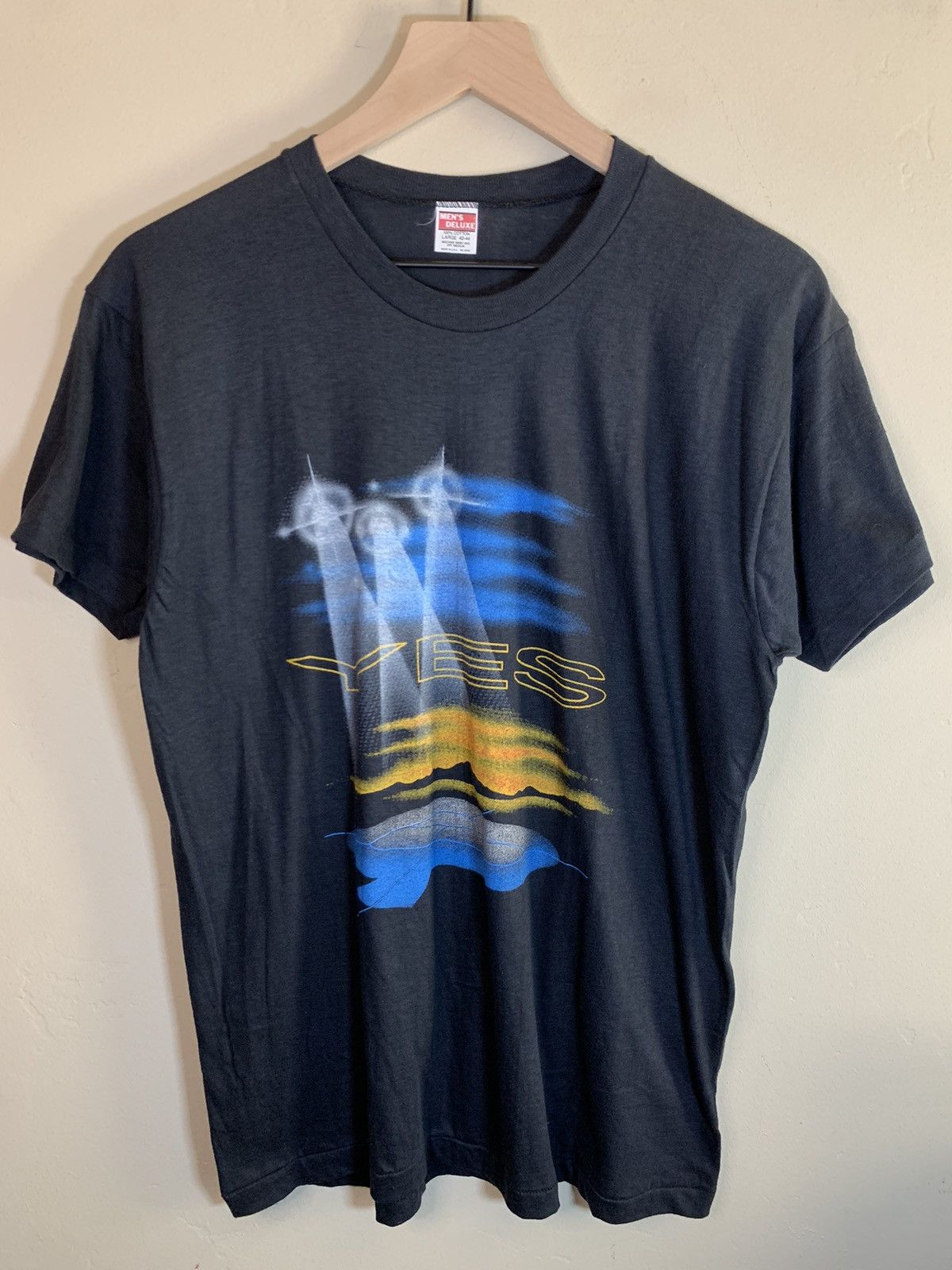 Band Tees × Vintage *RARE* Vintage 1984 Yes World Tour Single Stitch Band Shirt Size US L / EU 52-54 / 3 - 1 Thumbnail
