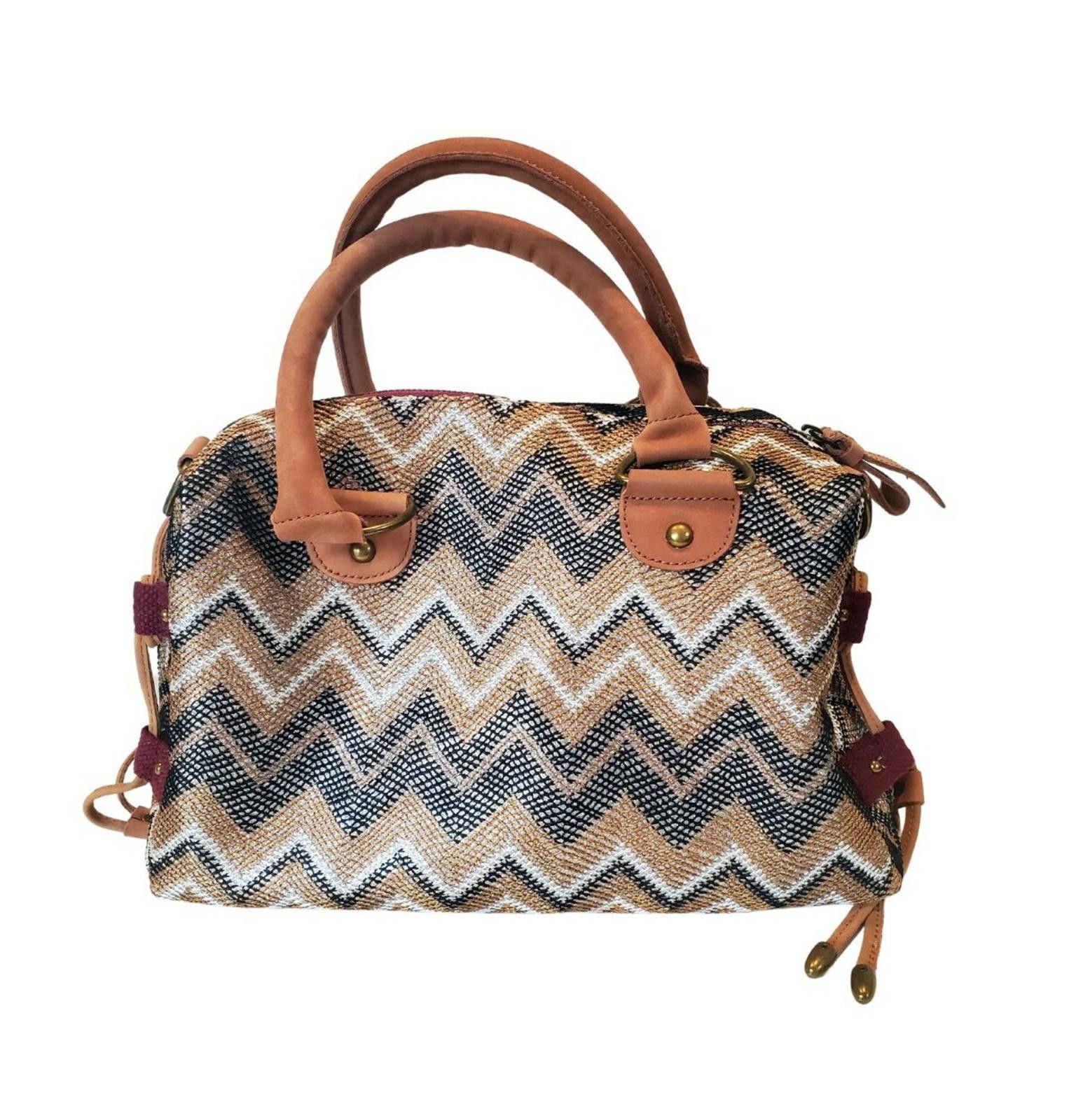 Other Anthropologie Miss Albright Ikat Simmer Chevron Purse Size ONE SIZE - 2 Thumbnail