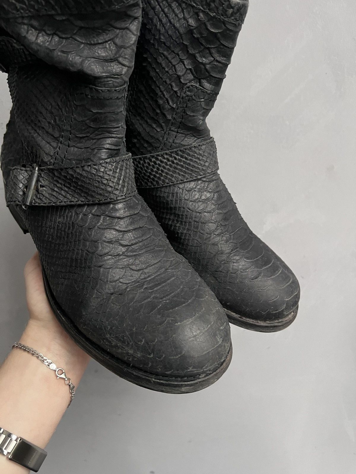 If Six Was Nine Avantgarde hype if six was nine style artisan leather boots Size US 7.5 / EU 40-41 - 4 Thumbnail