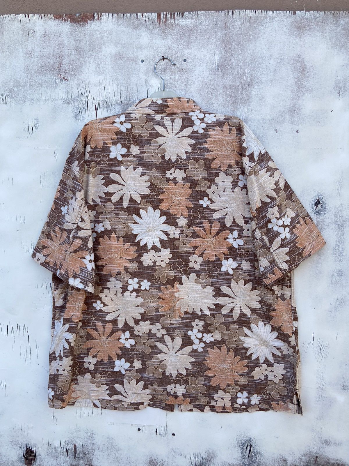 Kansai Yamamoto Kansai Jeans Floral Design Shirt Size US XXL / EU 58 / 5 - 2 Thumbnail