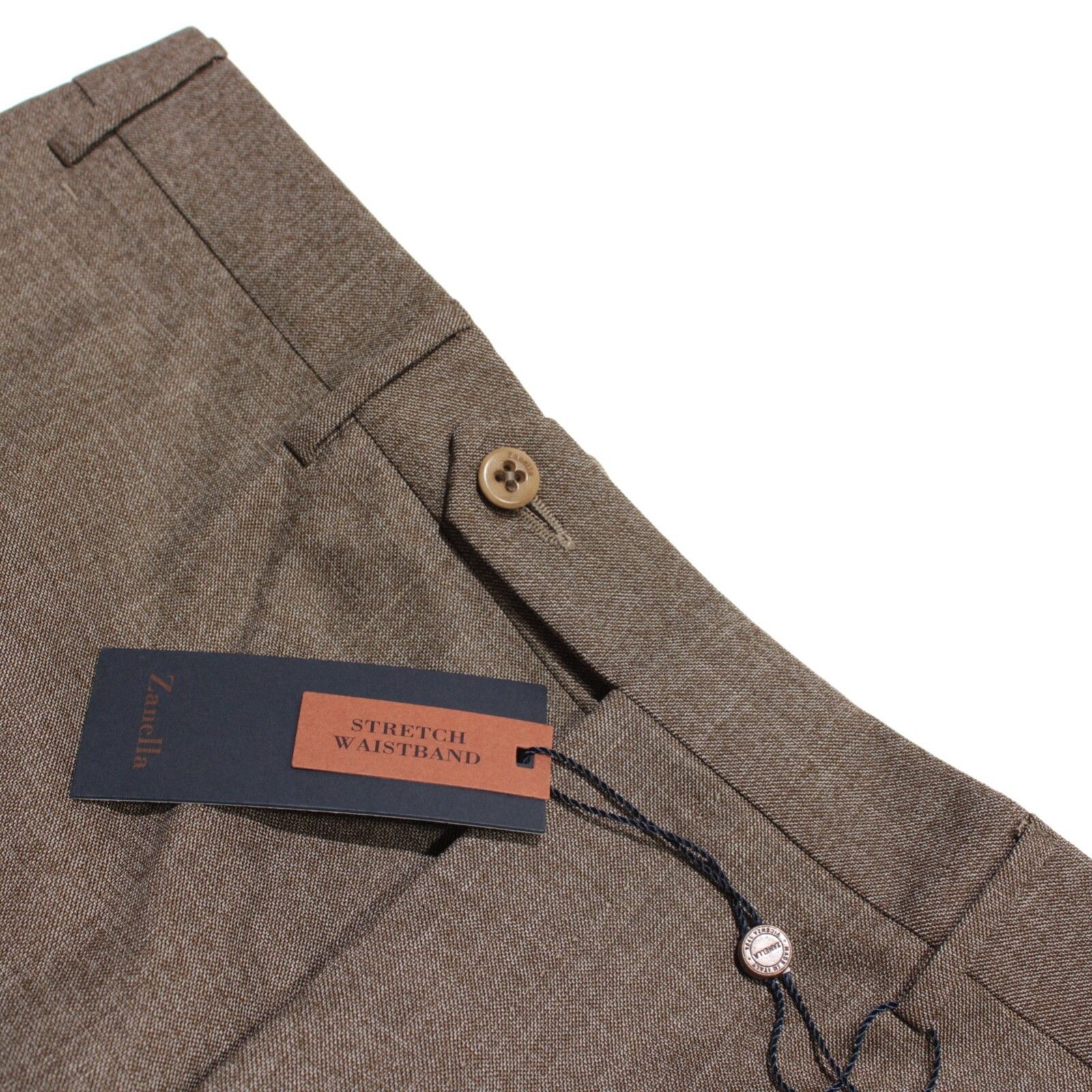 Zanella Zanella New with tags Dress Pants Size 32 US In Brown Size US 32 / EU 48 - 1 Thumbnail