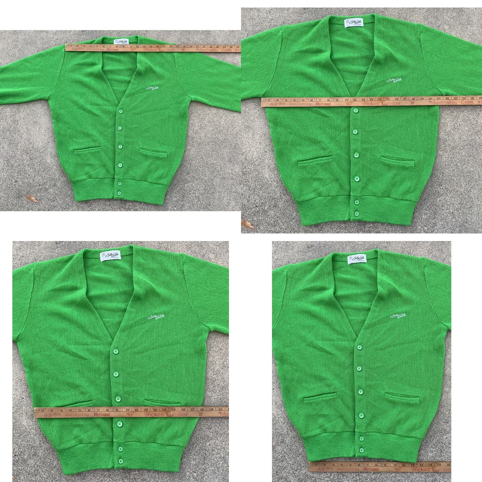 Vintage VINTAGE Bobby Cole by Katakura cardigan sweater golf sweater green size M Size US M / EU 48-50 / 2 - 10 Thumbnail