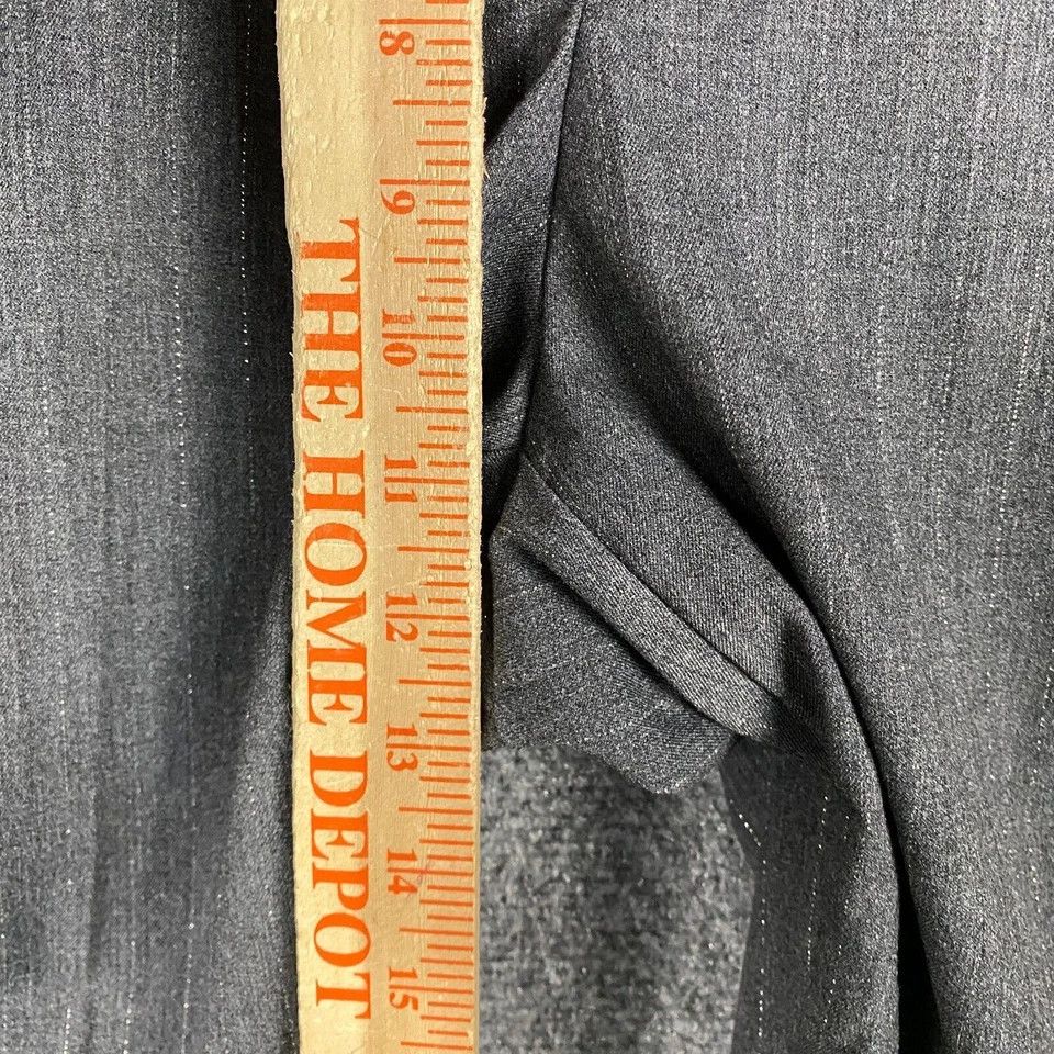 Worthington Worthington Dress Pants Women's Size 10 Stretch Gray Size 32" / US 10 / IT 46 - 4 Thumbnail