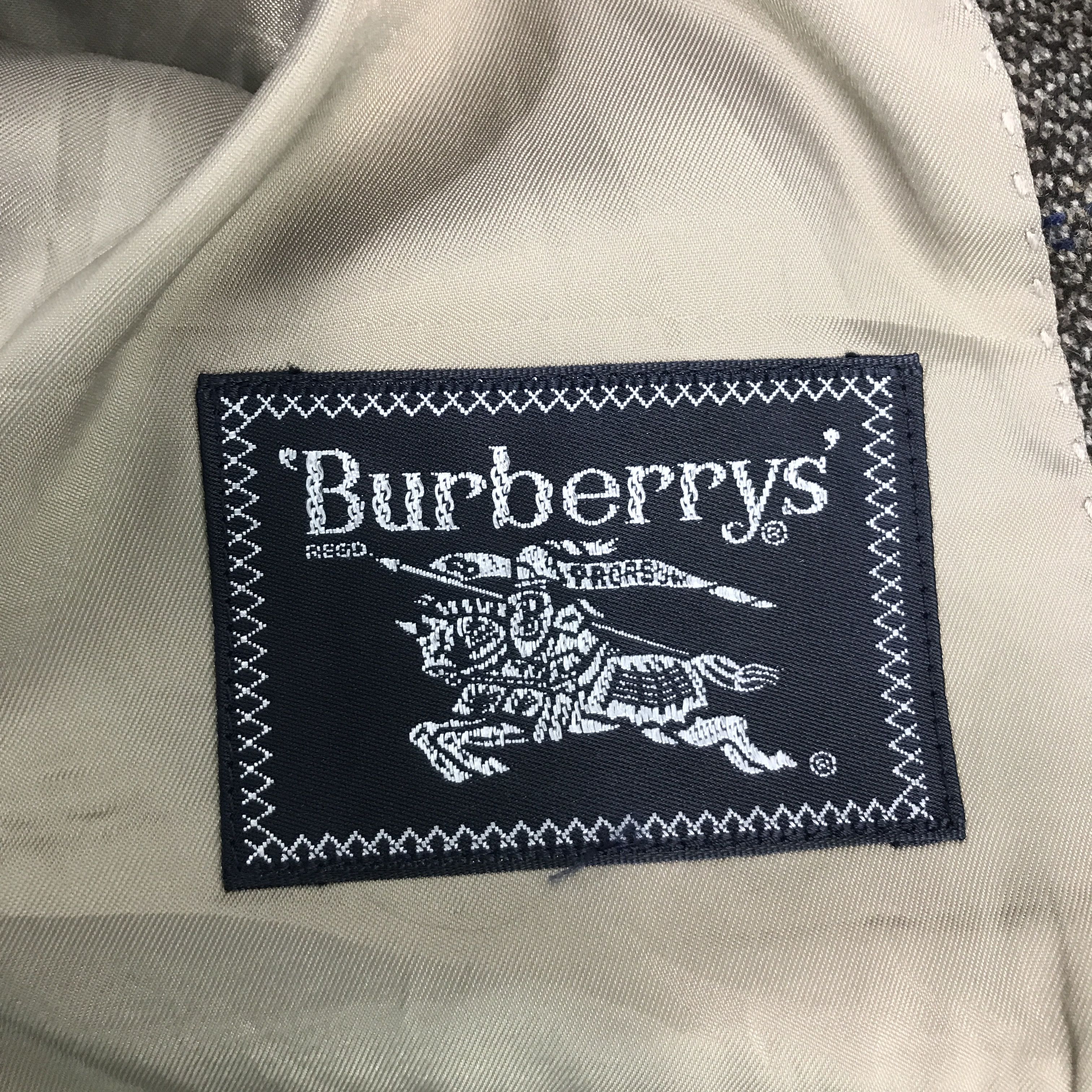 Burberry × Japanese Brand × Vintage BURBERRYS CLASSIC JAPAN WOOL BLAZER JACKET Size US L / EU 52-54 / 3 - 11 Thumbnail