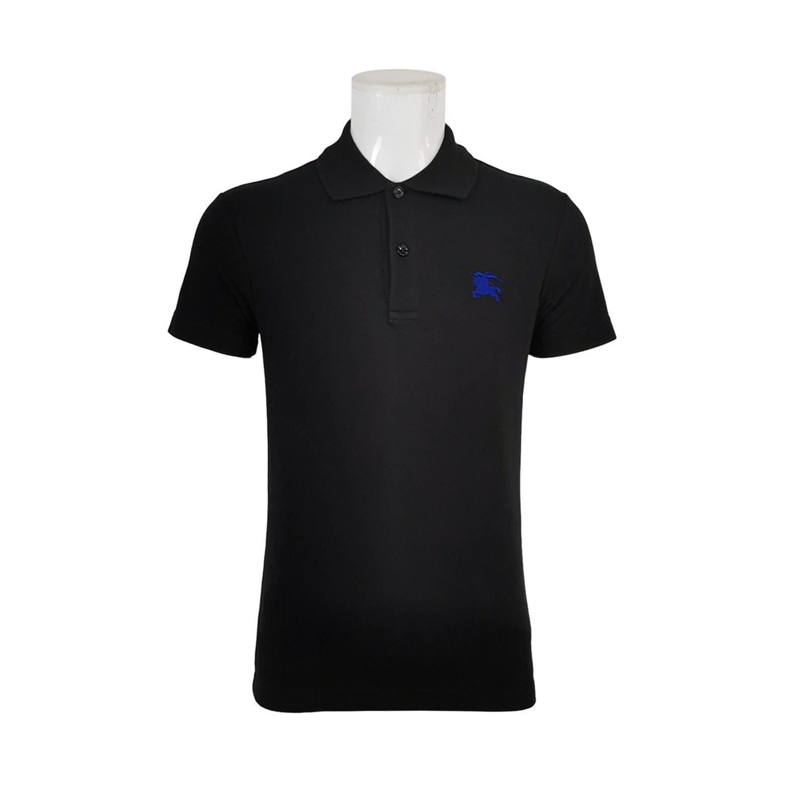 Burberry Burberry Knight Logo Embroidered Cotton Polo Shirt XS Size US XS / EU 42 / 0 - 1 Thumbnail