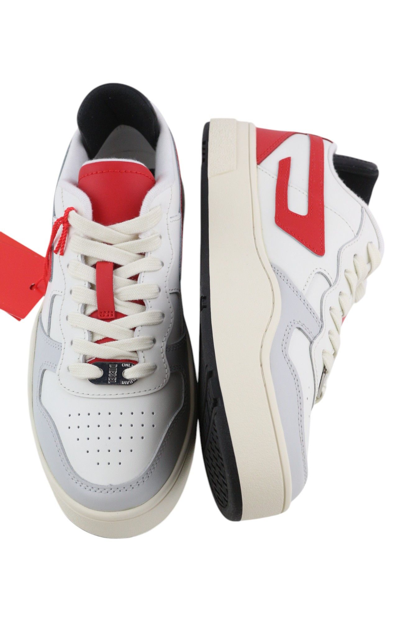 Diesel S-UKIYO LOW Men EU41 Light Cow Leather 40626 Size US 8 / EU 41 - 6 Thumbnail