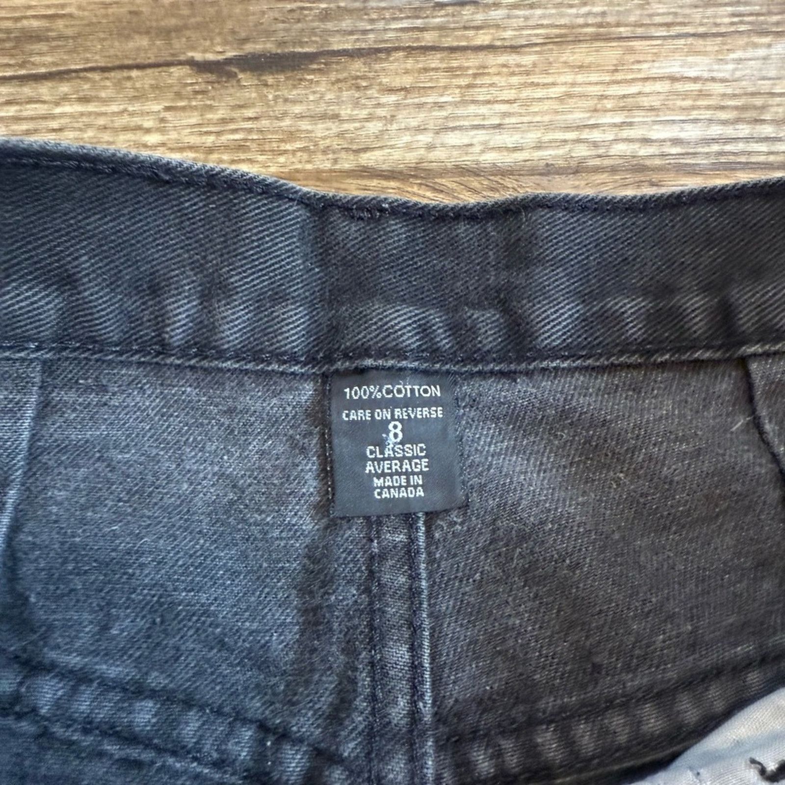 Vintage Vintage 90s Faded Black High Waisted Slim Leg Jeans Size 30" / US 8 / IT 44 - 7 Thumbnail