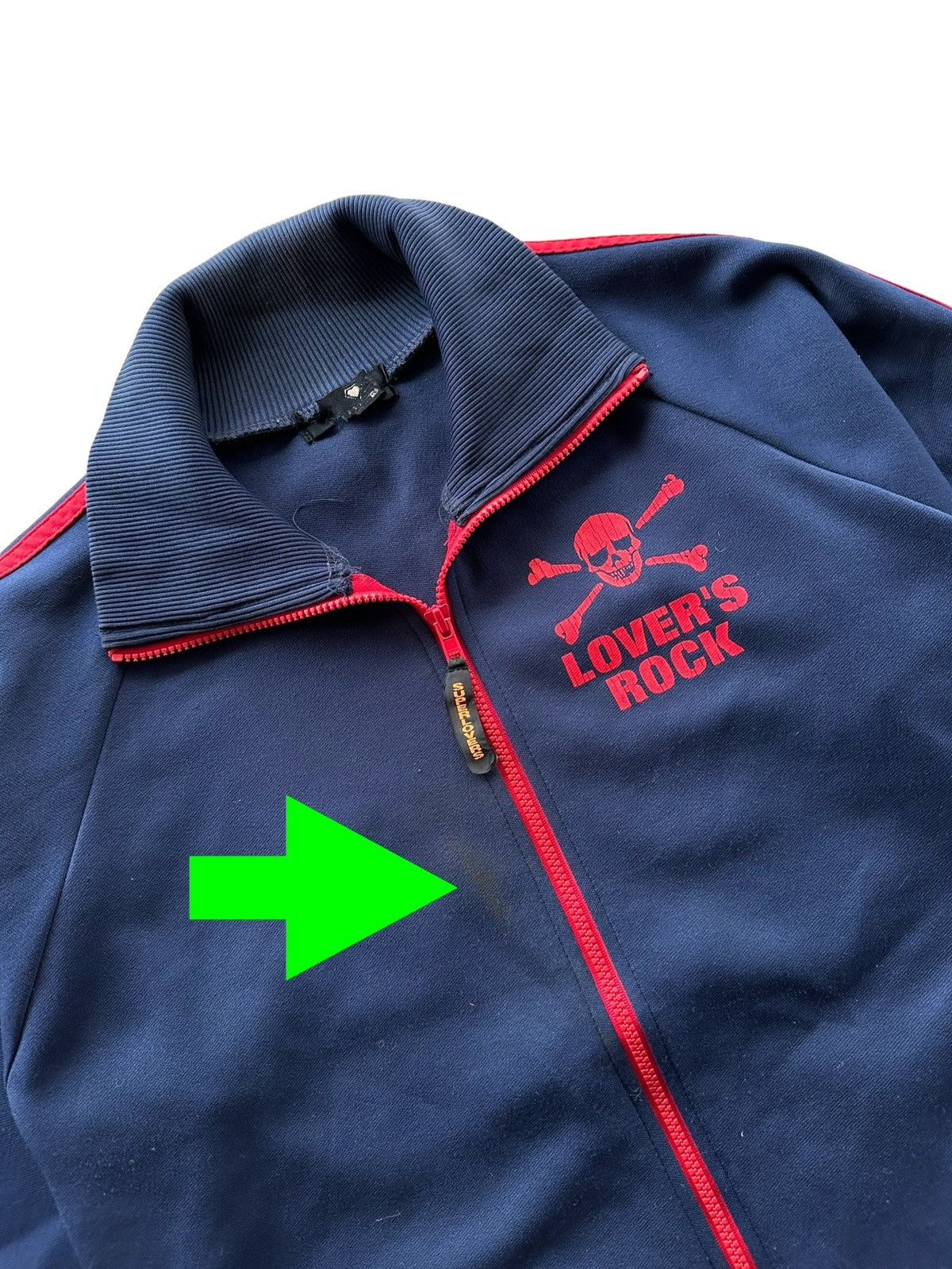 Japanese Brand Super Lover Lovers Rock Zipper Sweater Size US S / EU 44-46 / 1 - 10 Thumbnail
