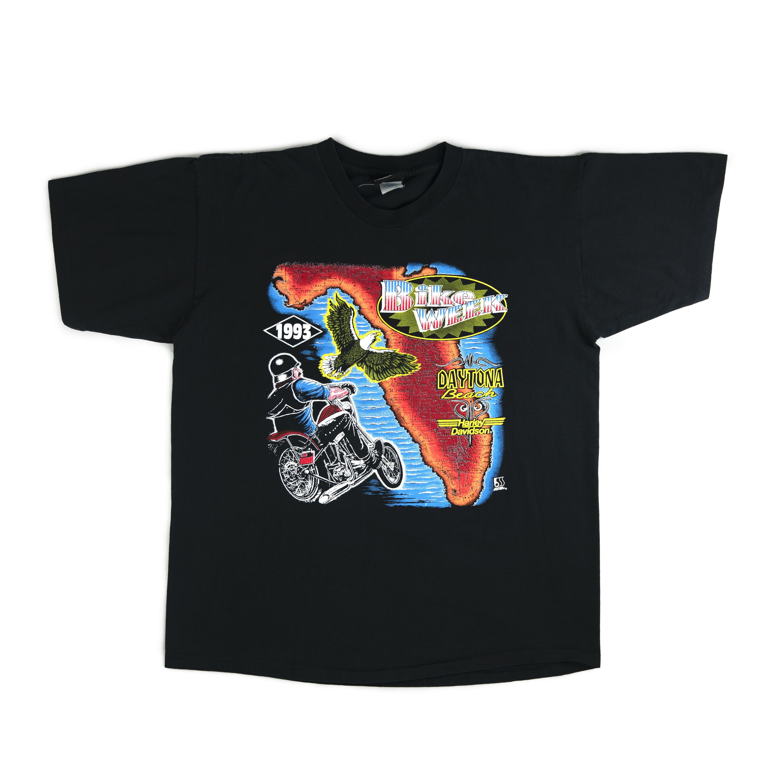 Harley Davidson Vintage 1993 Harley Davidson Bike Week Daytona Beach USA Size US XL / EU 56 / 4 - 1 Thumbnail