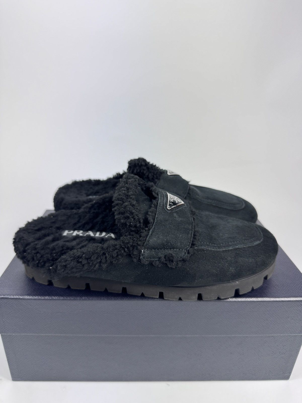 Prada PRADA LOGO SLIP ONS Size US 10 / EU 43 - 2 Thumbnail