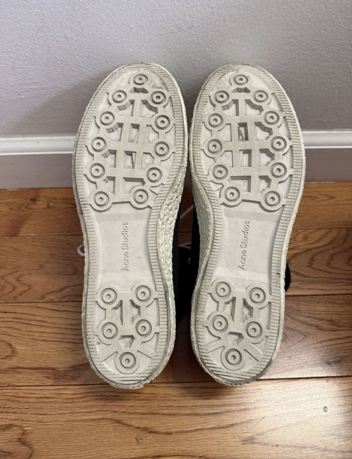 Acne Studios Acne Studios Ballow High Burger Sneakers Size US 10 / EU 43 - 6 Thumbnail