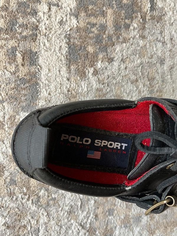 Polo Ralph Lauren OG Ralph Lauren Polo Sport Vintage 90s Women’s Leather Boots Size US 5.5 / IT 35.5 - 4 Thumbnail