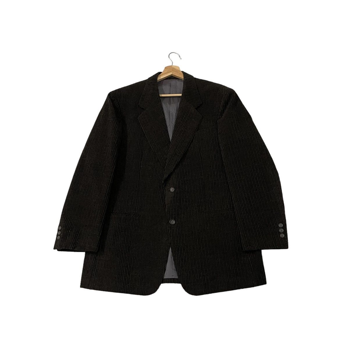 Lanvin Vintage Lanvin Studio Wool Classic Jacket Size US L / EU 52-54 / 3 - 1 Thumbnail