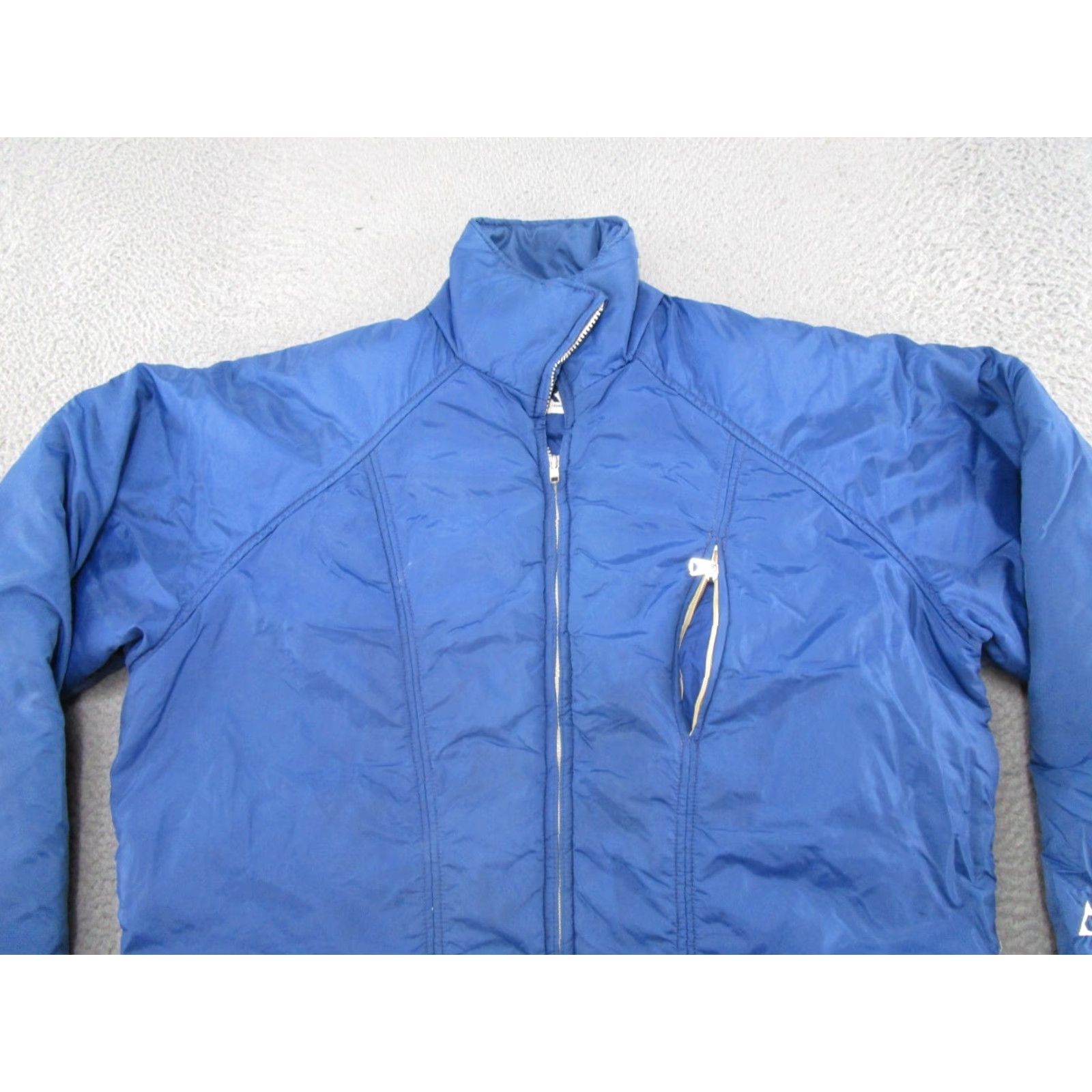Vintage VINTAGE Gerry Jacket Mens Full Zip Puffer Down Filled 80s Skiing Blue Size 50 Chest 50 READ Size US M / EU 48-50 / 2 - 3 Thumbnail