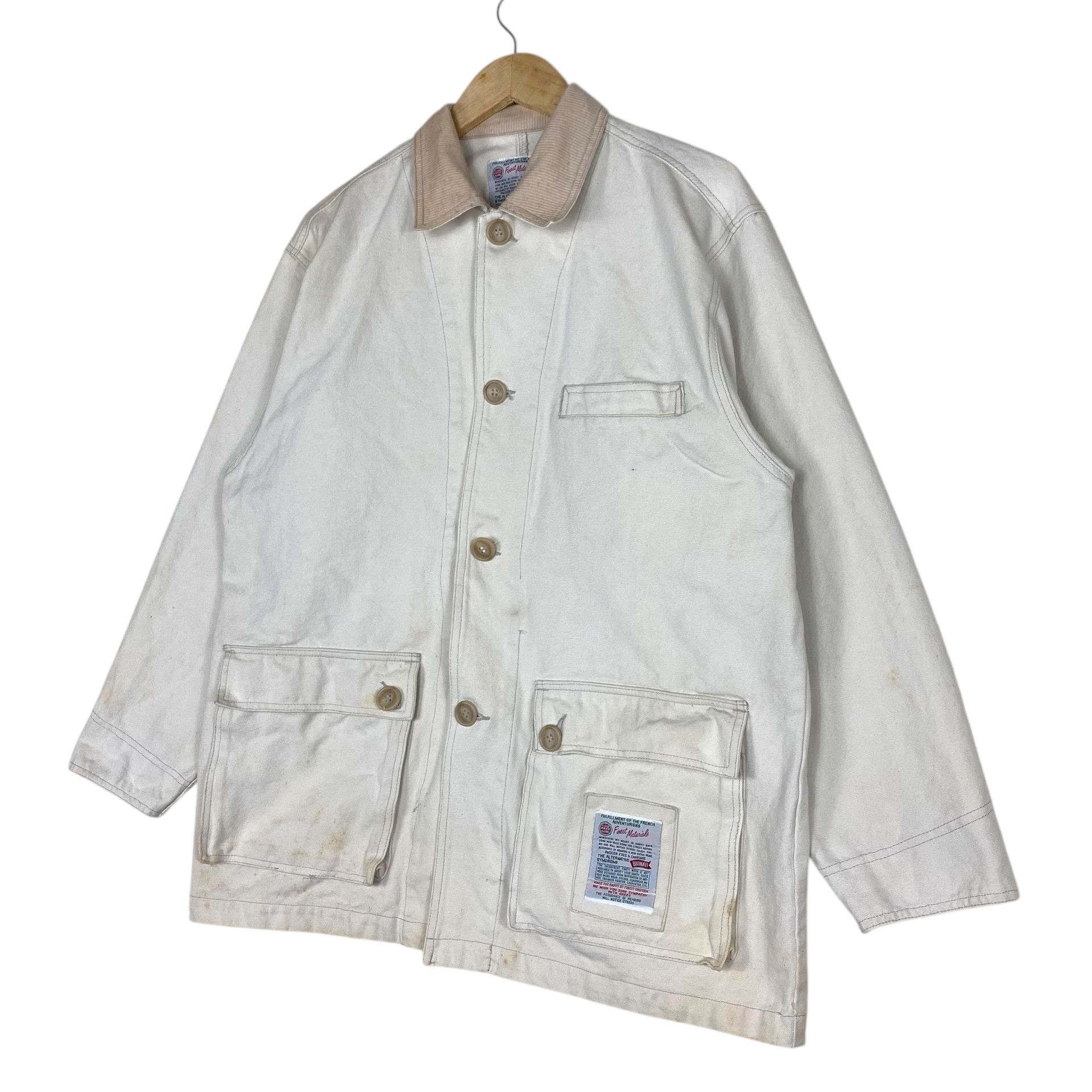Japanese Brand 💥90s BRUNATI JAPAN CHORE BARN JACKET Size US M / EU 48-50 / 2 - 3 Thumbnail