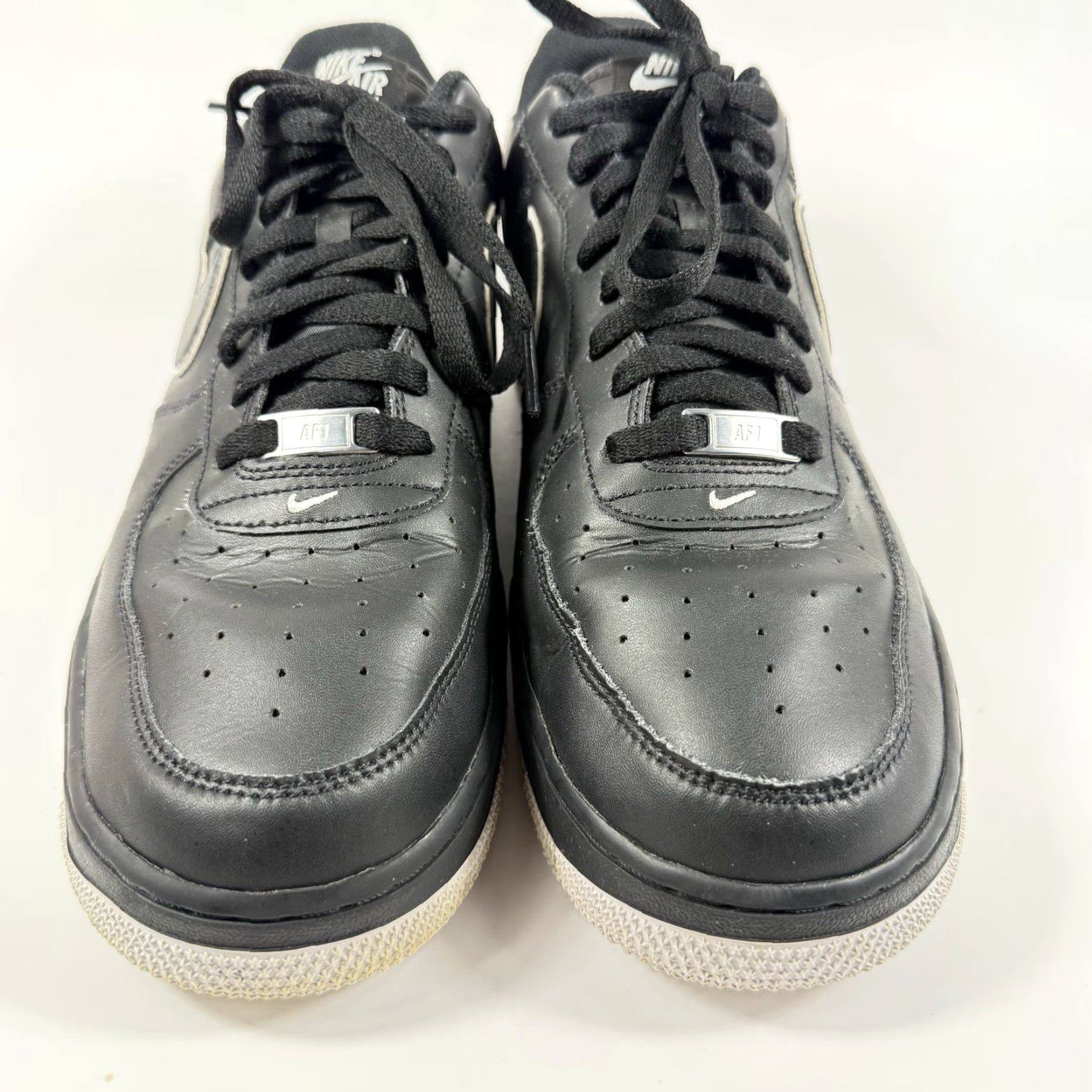 Nike Nike Air Force 1 Low 07 Mens Size 13 Sneakers Black White Sole DV0788-002 Size US 12 / EU 45 - 3 Thumbnail