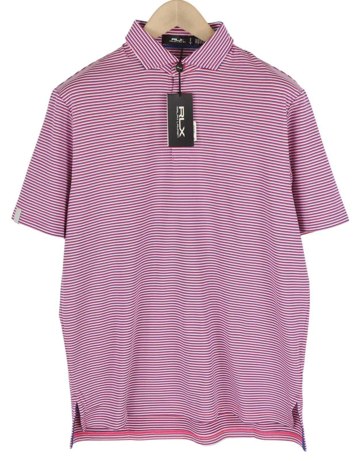 RLX Ralph Lauren GOLF M Striped Polo Wicking 84548 Size US M / EU 48-50 / 2 - 1 Thumbnail