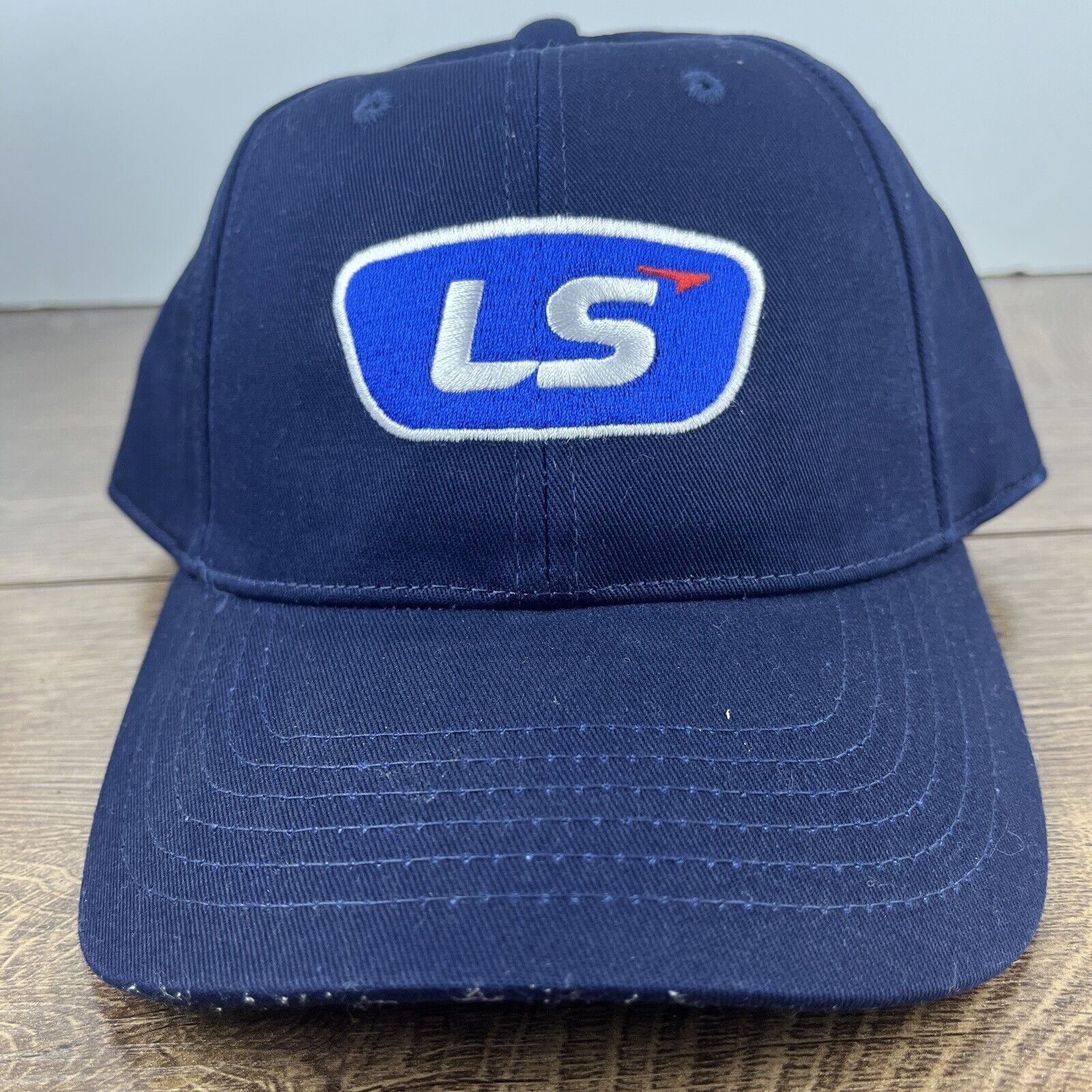 Other LS Blue Hat LS Adjustable Adult Size Hat Blue Cap Size ONE SIZE - 4 Thumbnail