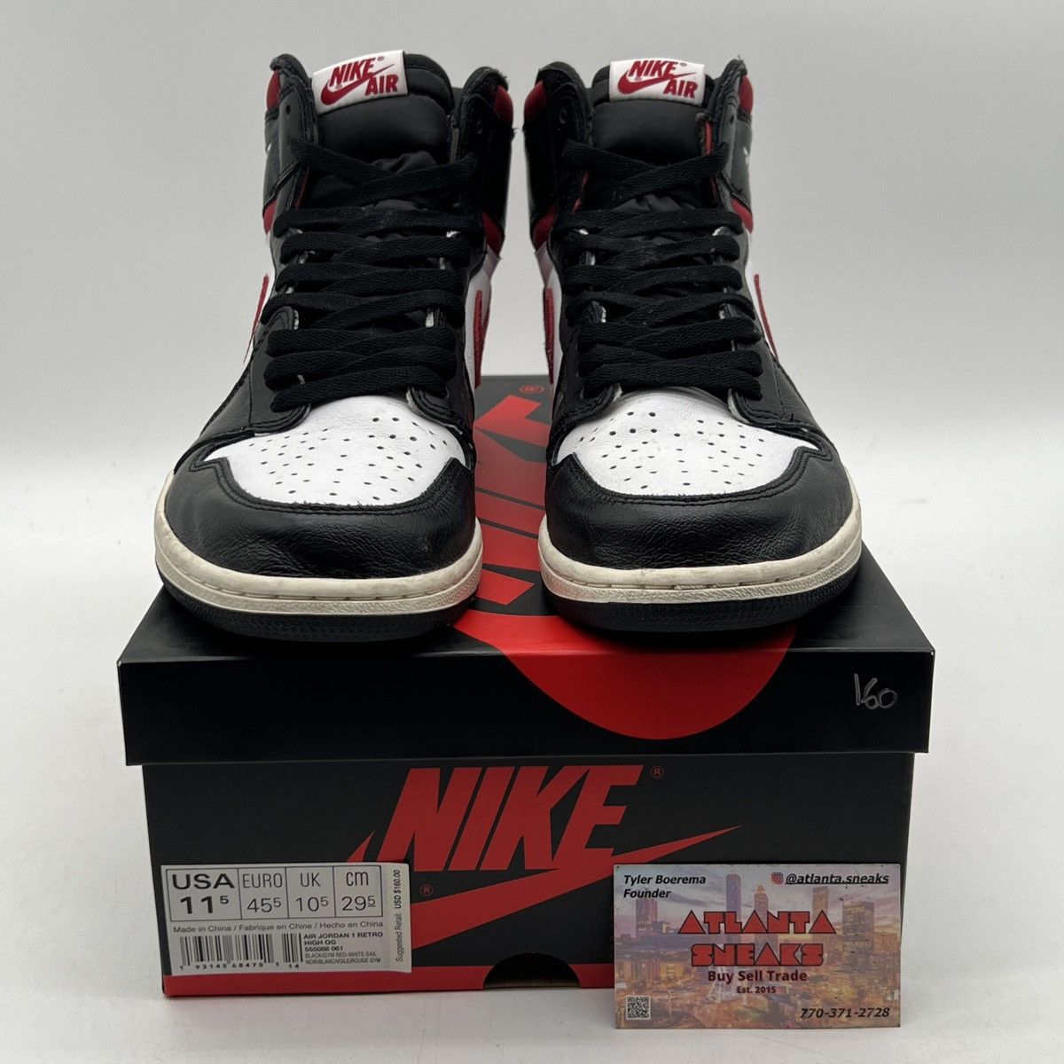 Air Jordan 1 high gym red