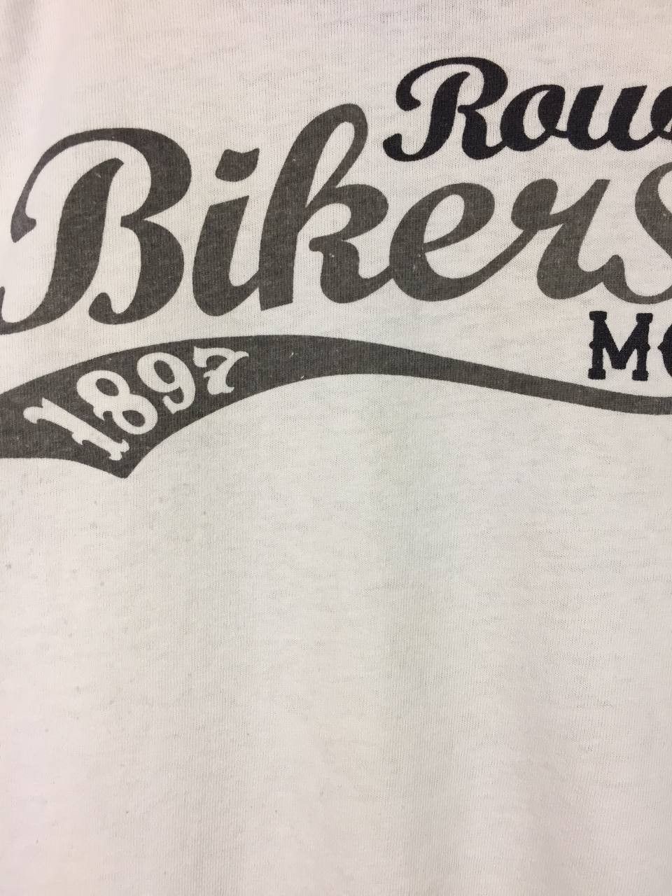 Vintage T-Graphics By Navy Produce Rowdy Bikers MC Raglan Tee Size US M / EU 48-50 / 2 - 15 Thumbnail