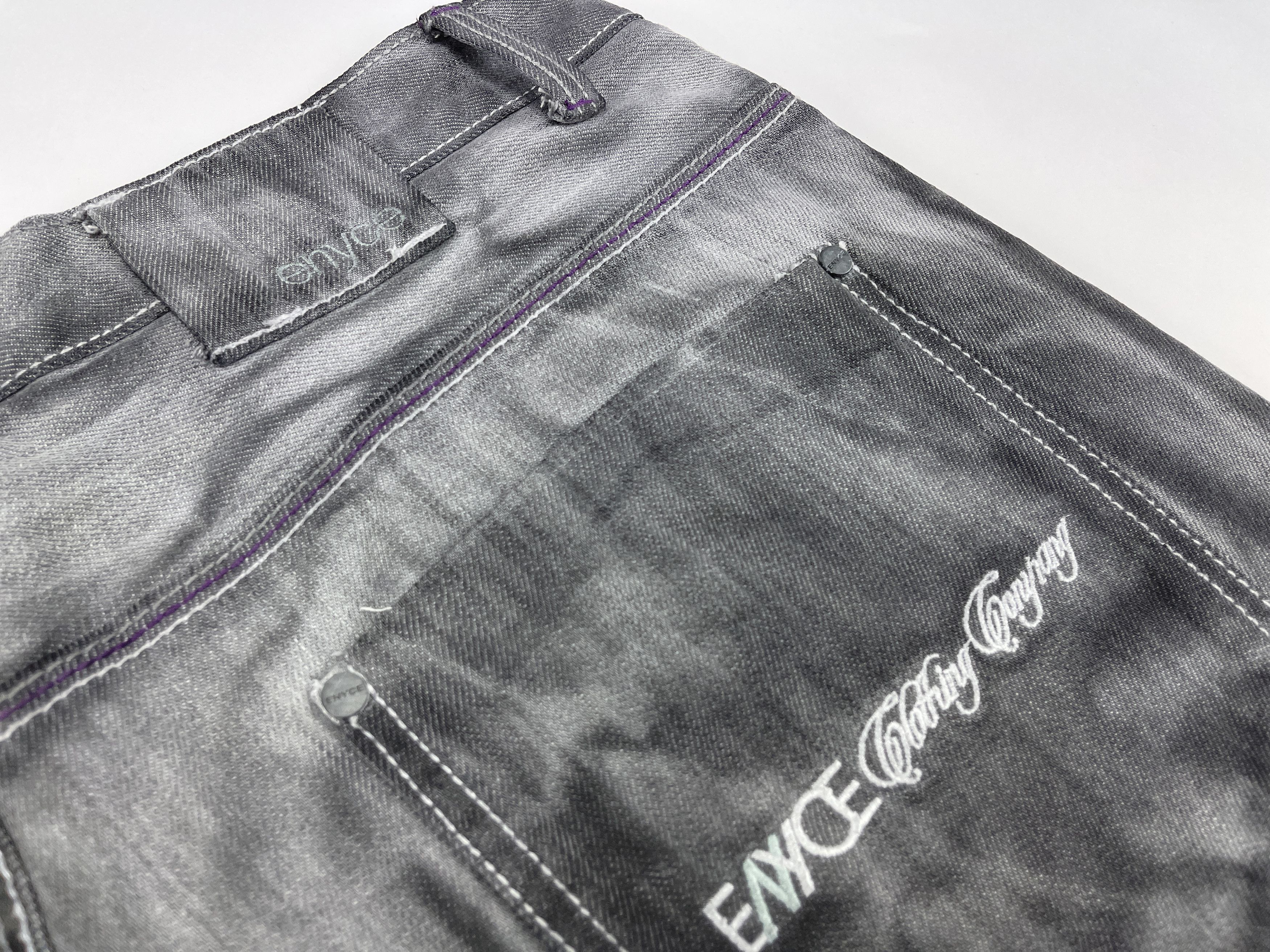 Enyce Enyce jeans shorts, vintage baggy denim, 90s hip-hop 36 Size US 36 / EU 52 - 6 Thumbnail