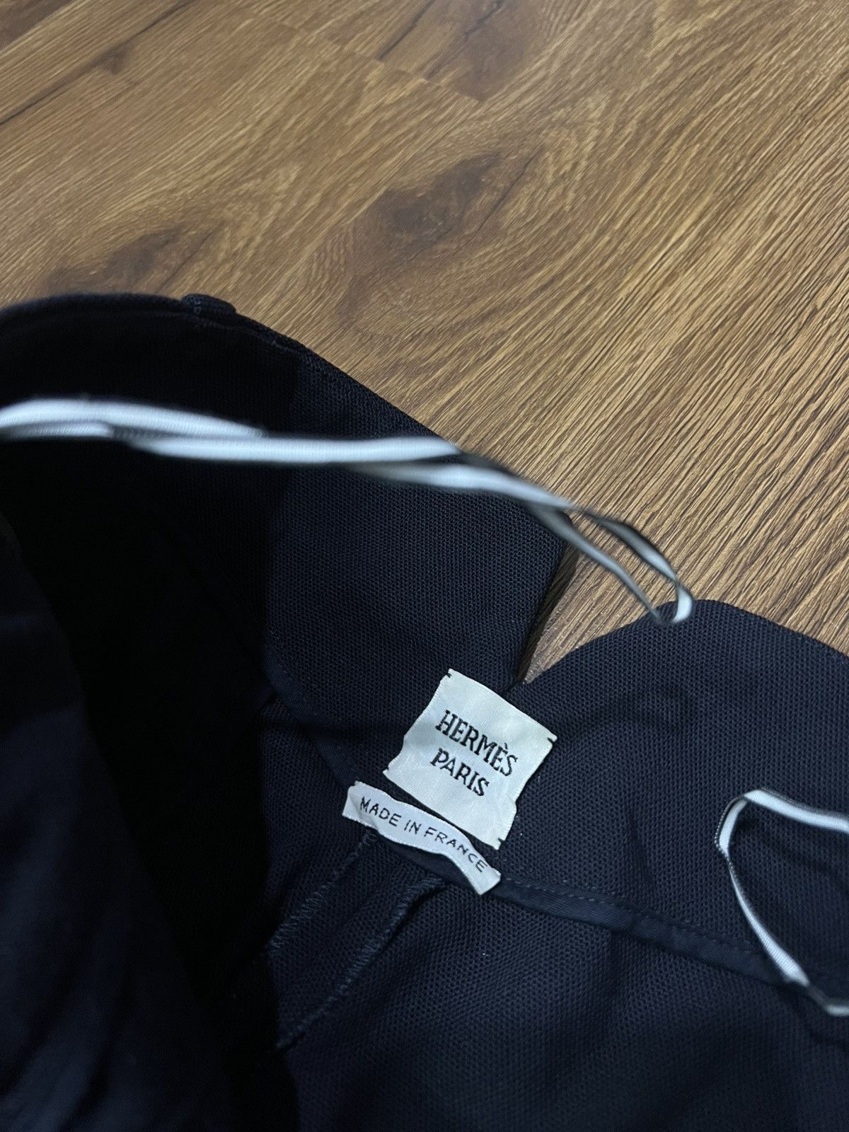 Hermes Hermes by Martin Margiela Pleated Virgin Wool Trousers Size US 32 / EU 48 - 6 Thumbnail