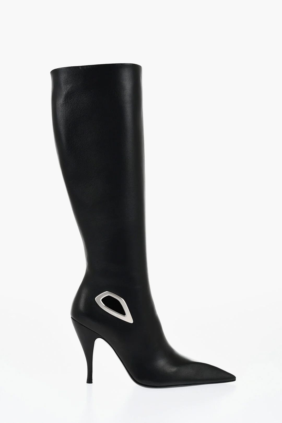 Off-White og1mm0426 High Leather Boots in Black Size US 7 / IT 37 - 1 Thumbnail