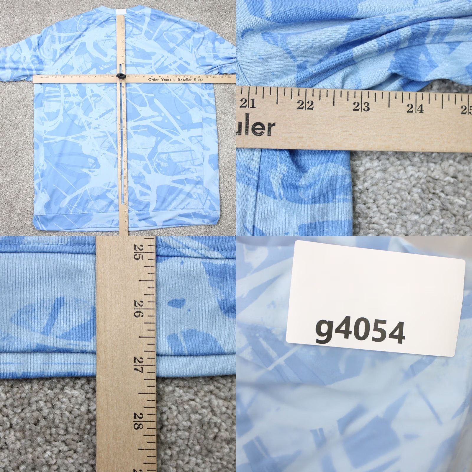 Jordan Brand Jordan North Carolina Shirt Mens Medium Blue Tarheels Poly Long Sleeve Pullover Size US M / EU 48-50 / 2 - 8 Thumbnail