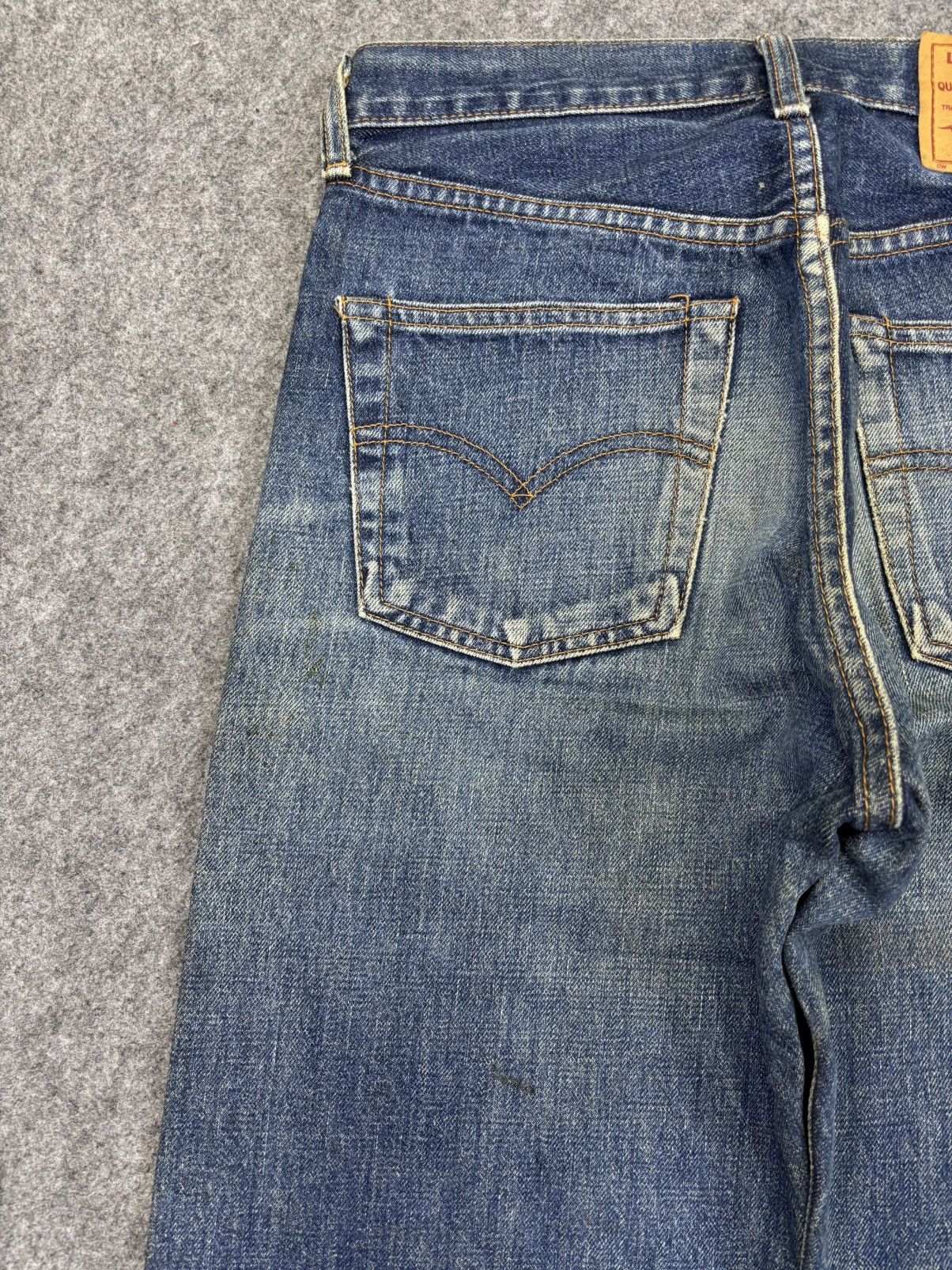 Levi's 💥Vtg 90s💥Levis Capital E Lot 502 Denim F952 Size US 28 / EU 44 - 8 Thumbnail
