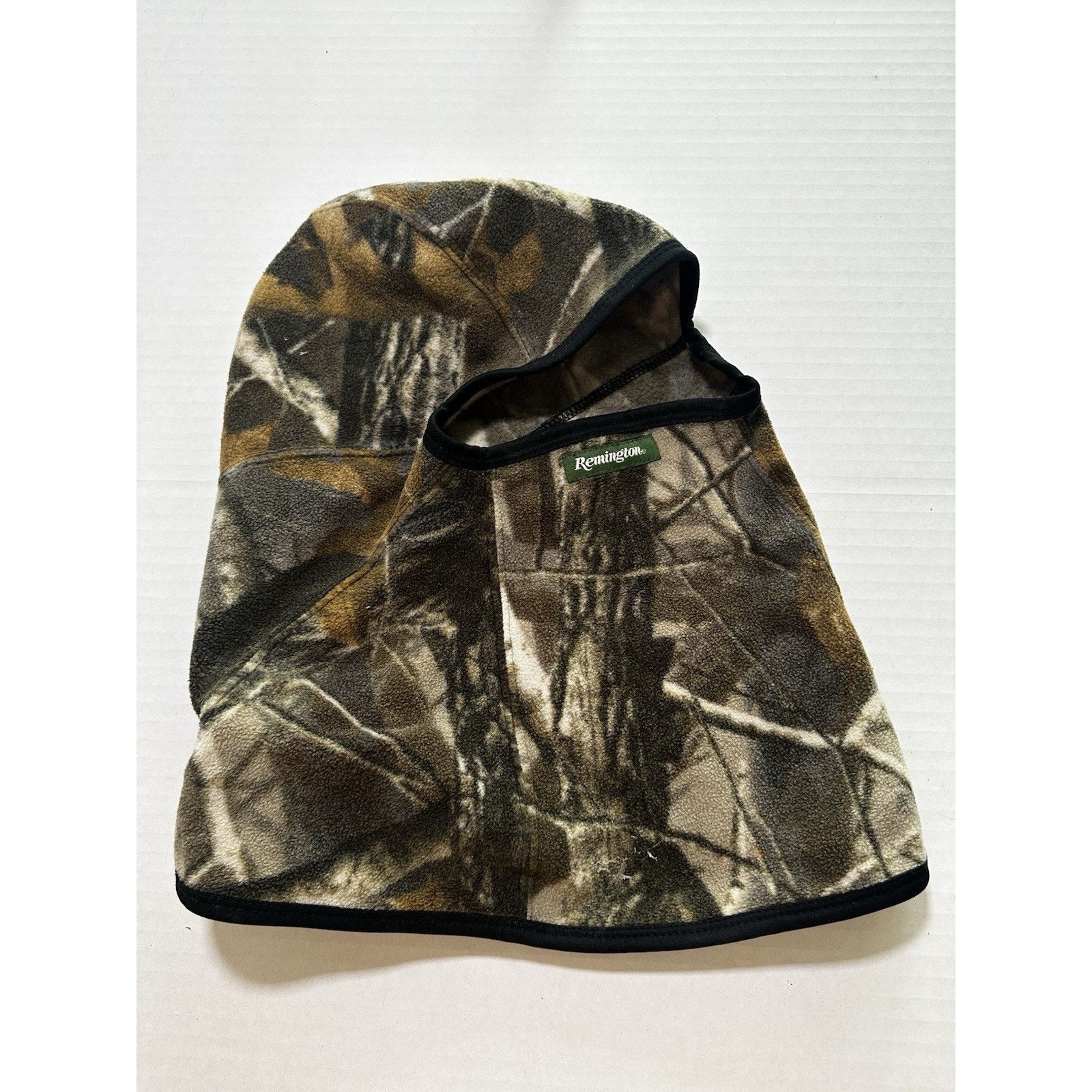Realtree Remington Hardwoods Grey Camouflage Fleece Mask OSFM Hunting Size ONE SIZE - 2 Thumbnail