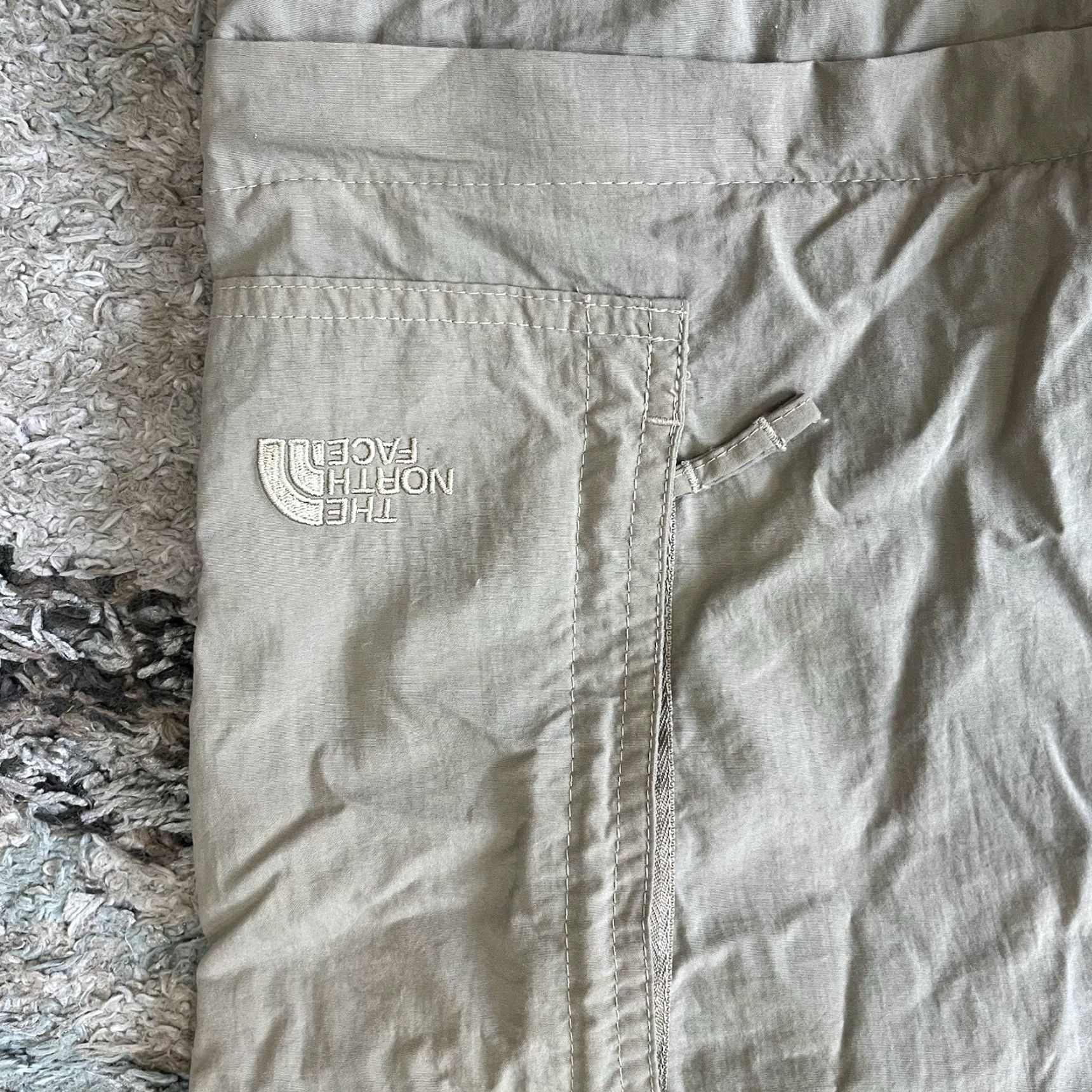 The North Face The North Face Cargo Pants Mens XL Beige Convertible Nylon Hiking Size US 36 / EU 52 - 3 Thumbnail