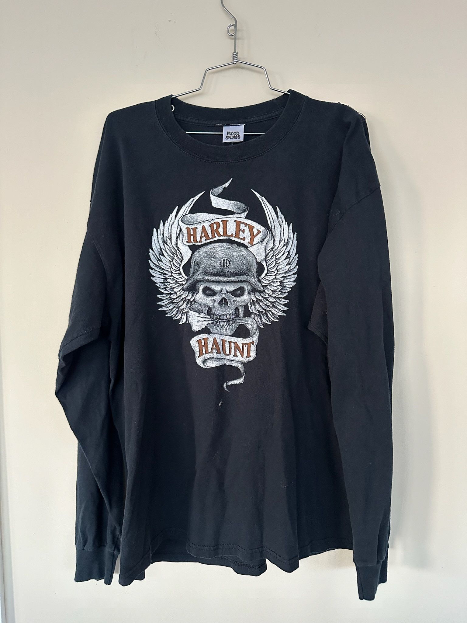 Vintage 1/1 Mood Swings Harley Davidson NOT IN THE MOOD Size US XL / EU 56 / 4 - 3 Thumbnail