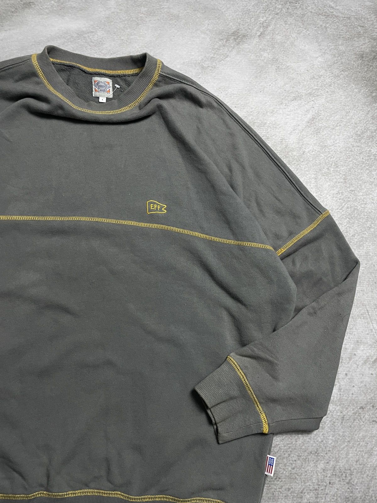 Ebbets Field Flannels Ebbets Field Flanels Oversized Sweathshirt Size US XL / EU 56 / 4 - 7 Thumbnail