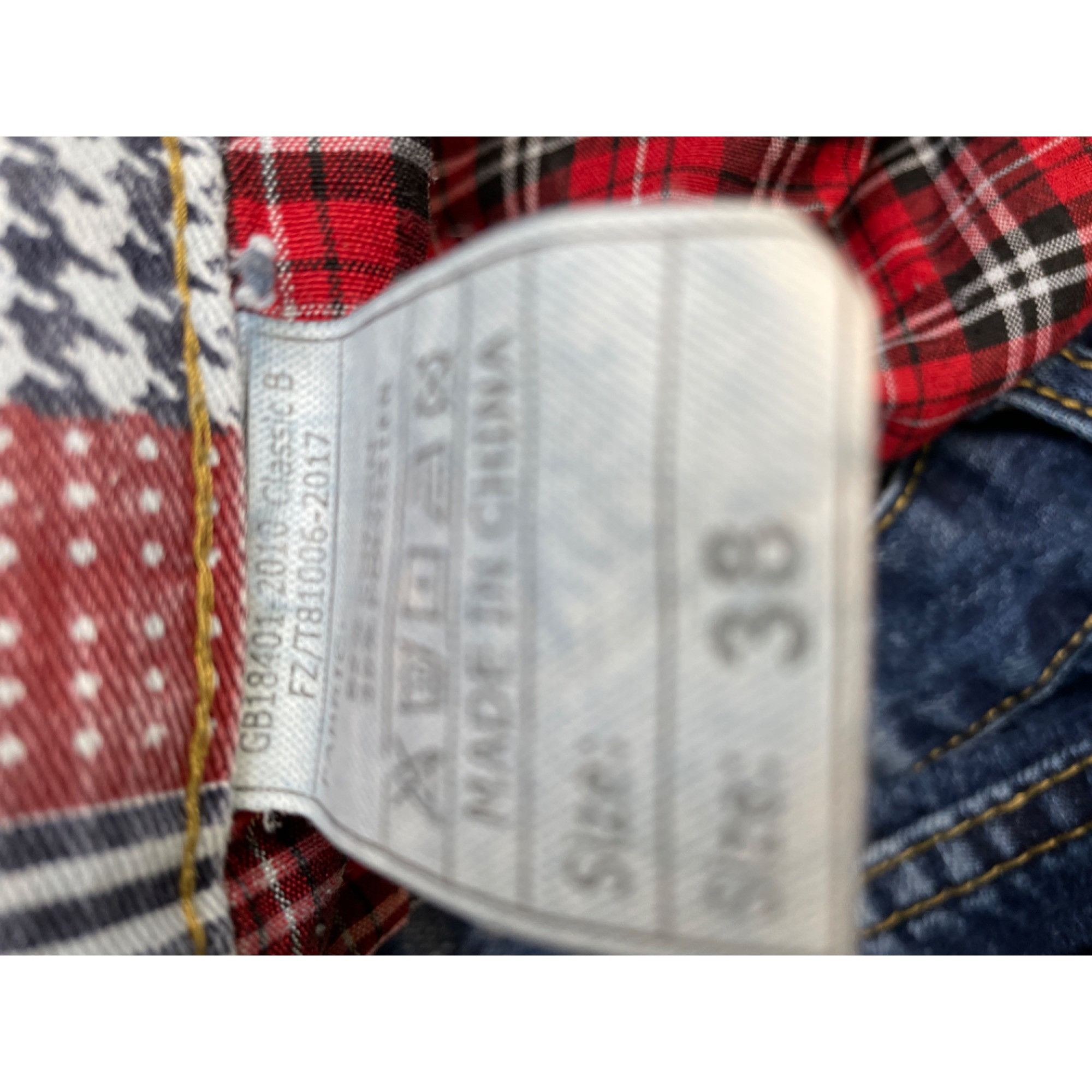 Other Men's Blue Jeans Straight ripped/ Be cool be nice Size 38 x Size US 38 / EU 54 - 4 Thumbnail