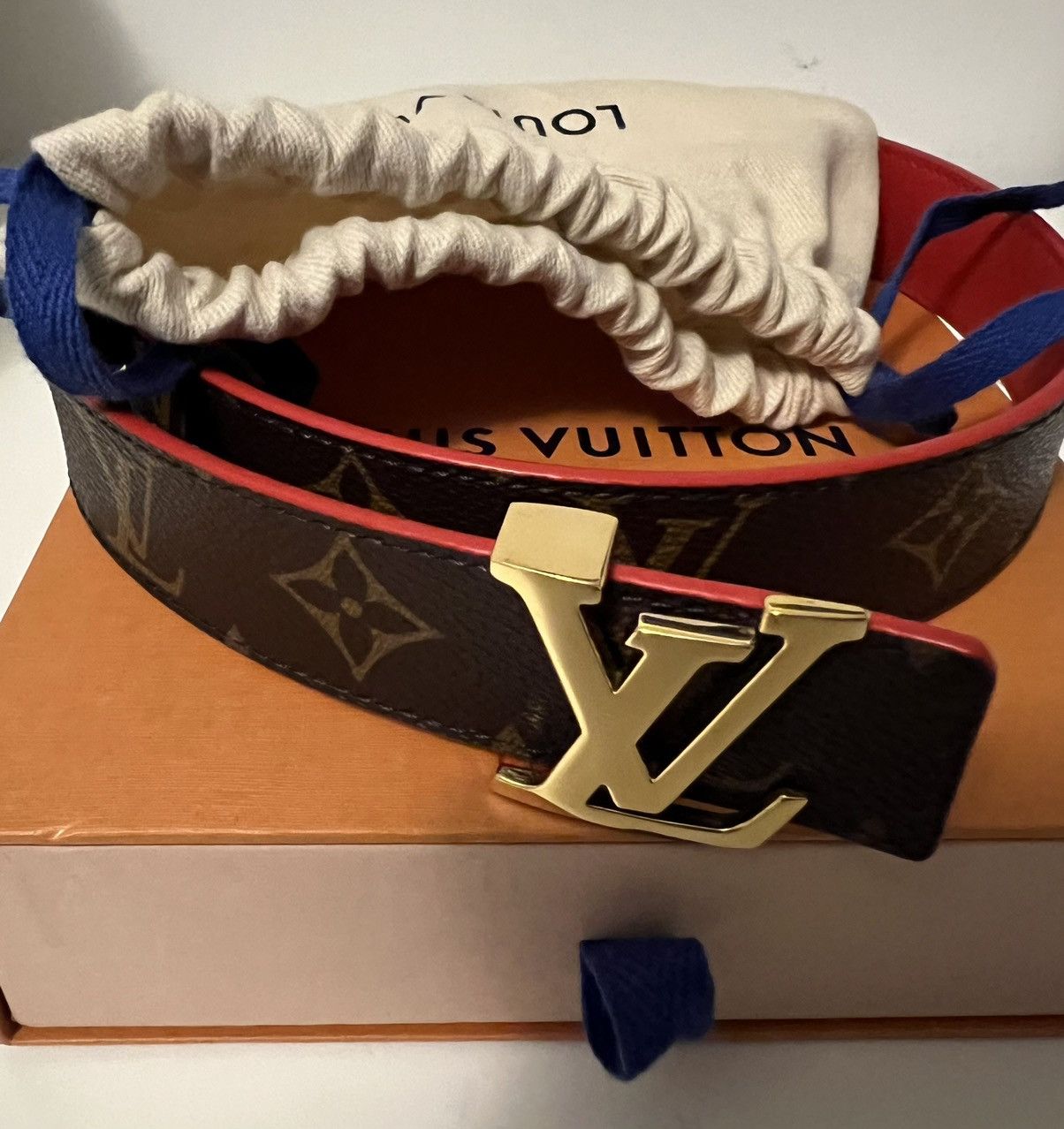 Louis Vuitton Louis Vuitton reversible monogram belt Size ONE SIZE - 1 Thumbnail