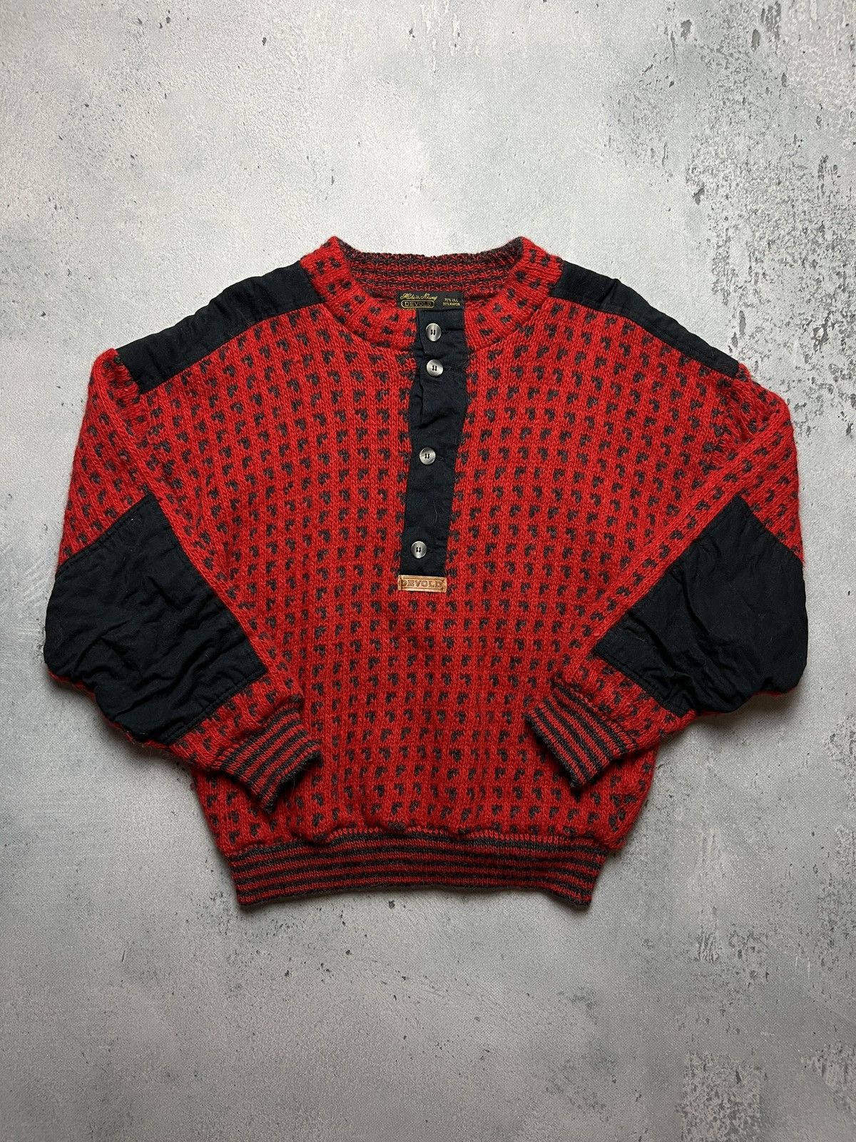 Dale Of Norway Vintage Devold Made In Norway Crazy Wool Warm Sweater y2k Size US L / EU 52-54 / 3 - 1 Thumbnail